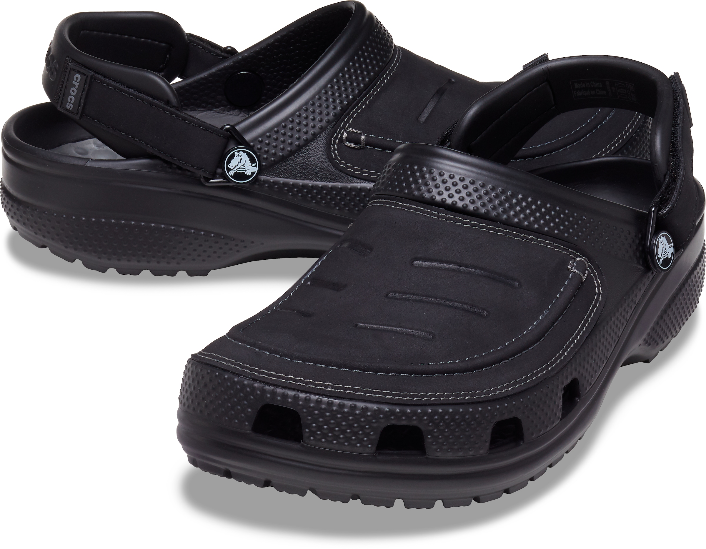 Crocs Clog »Yukon Vista II LiteRide Clog«, Sommerschuh, Gartenschuh, Poolslides, mit komfortablem Fersenriemen