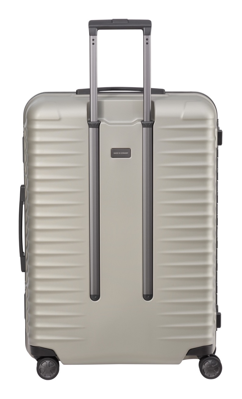TITAN® Hartschalen-Trolley »LITRON Frame, verschiedene Größen und Farben, Safeplus-Verschluss«, 4 Rollen, Hartschalen-Koffer Made in Germany mit 10 Jahren Herstellergarantie