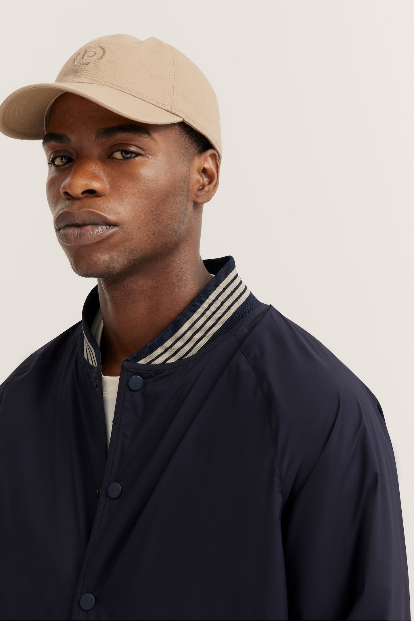 bugatti Blouson, ohne Kapuze, mit Collegekragen