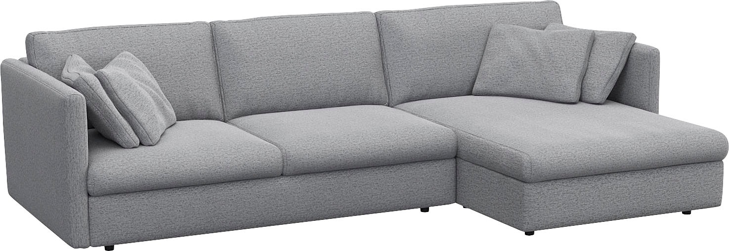 FLEXLUX Ecksofa "Lovane" Weich & anschmiegsam, große Sitztiefe auf Kaltscha günstig online kaufen