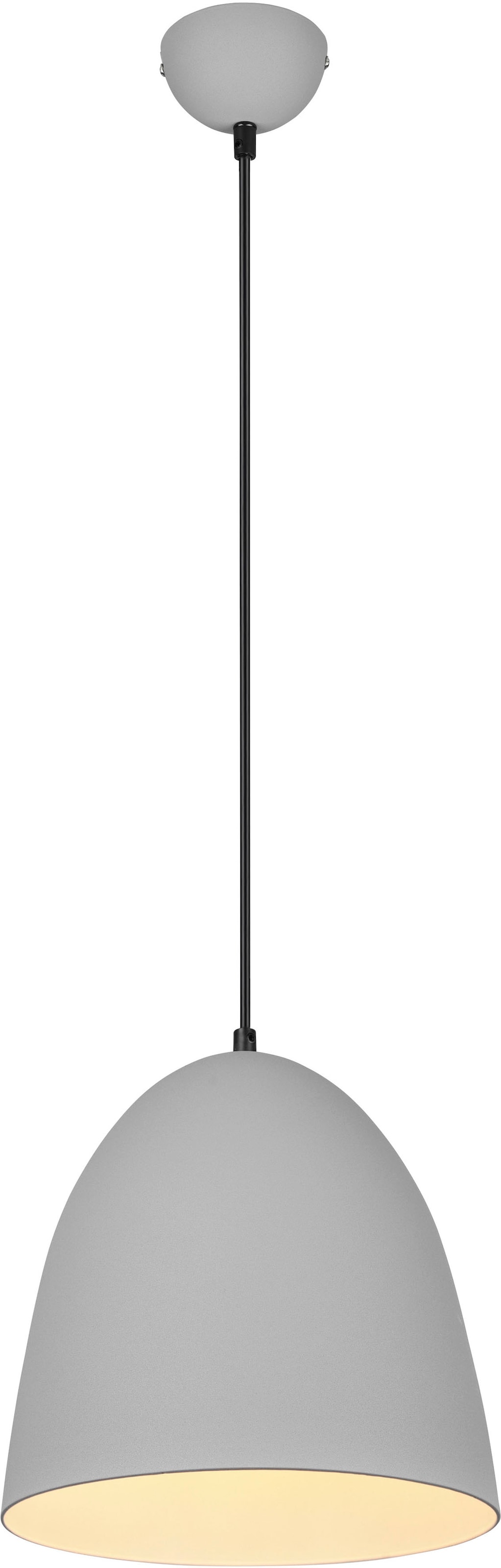 REALITY Leuchten Pendelleuchte »Tilda«, 1 flammig, Leuchtmittel E27 | ohne Leuchtmittel, elegante Hängelampe, max 150cm höhenverstellbar, exkl 1xE27 max 40W