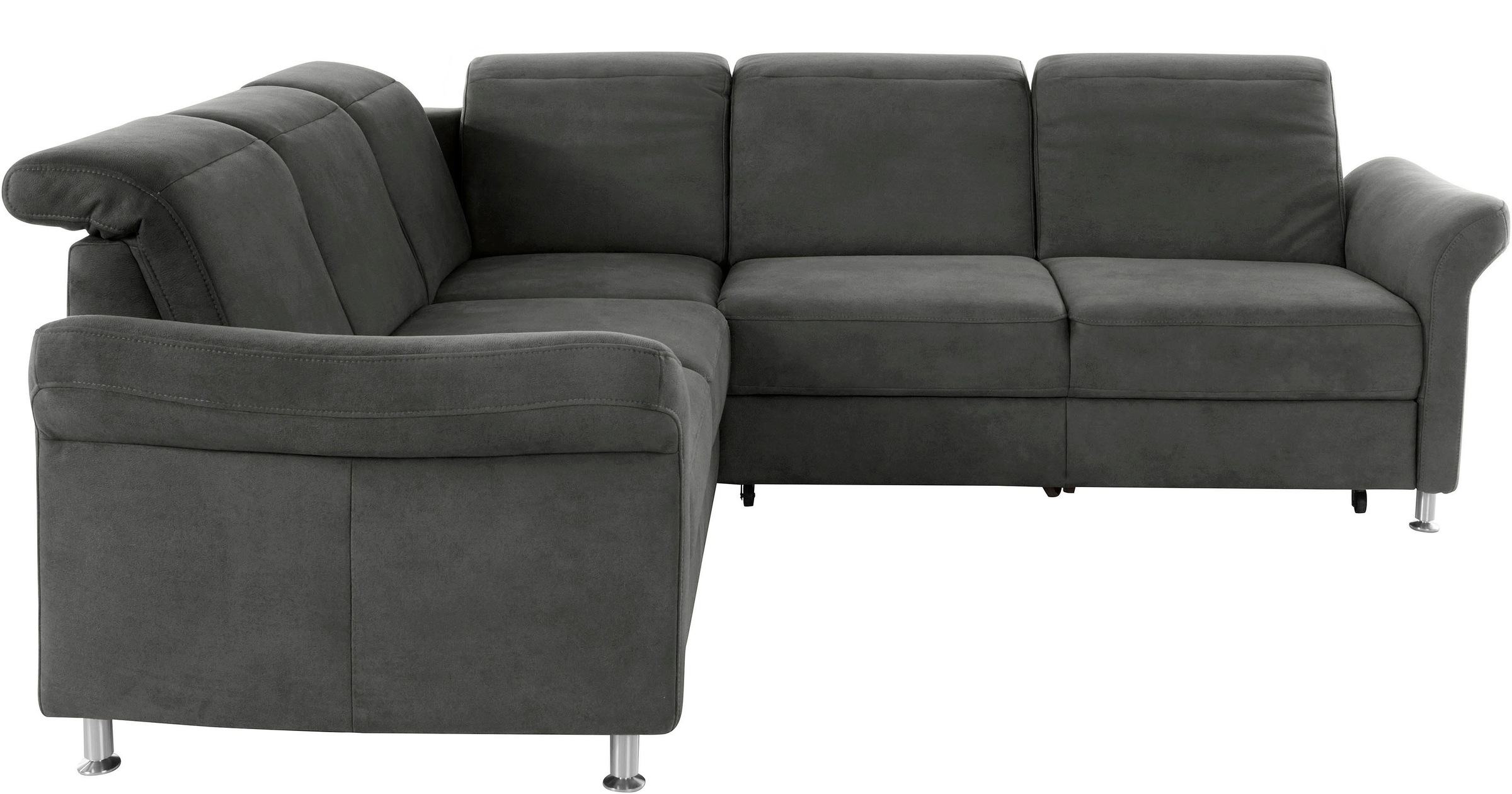 sit&more Ecksofa »Darwin L-Form« inklusive Federkern, wahlweise mit Kopftei günstig online kaufen