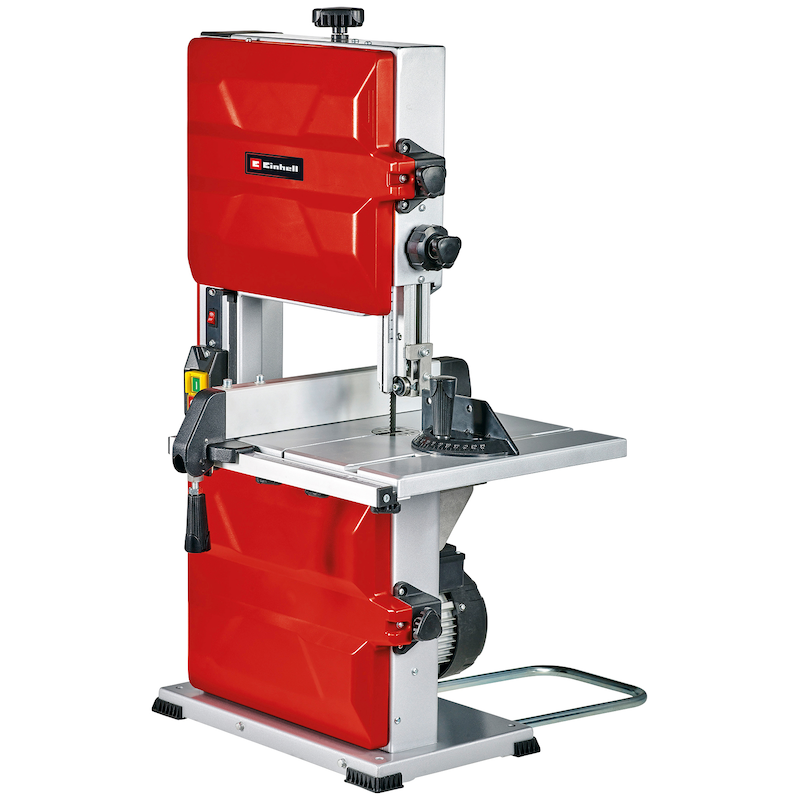 EINHELL Bandsäge »TC-SB 245 L« rot-schwarz Stufenlos verstellbarer Winkelanschlag (-60°-+60°)