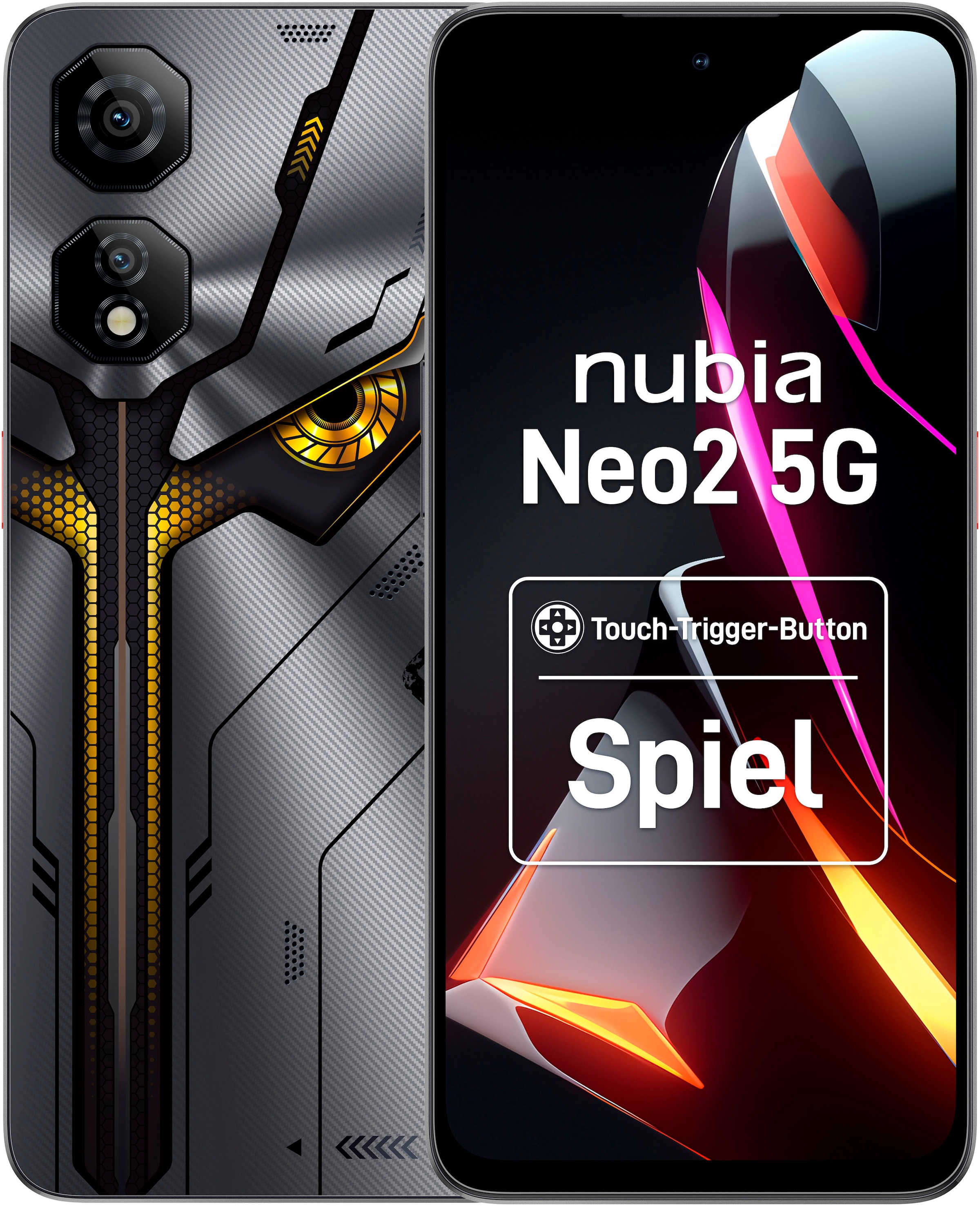 Nubia Smartphone »Neo 2 5G«, Sturmgrau