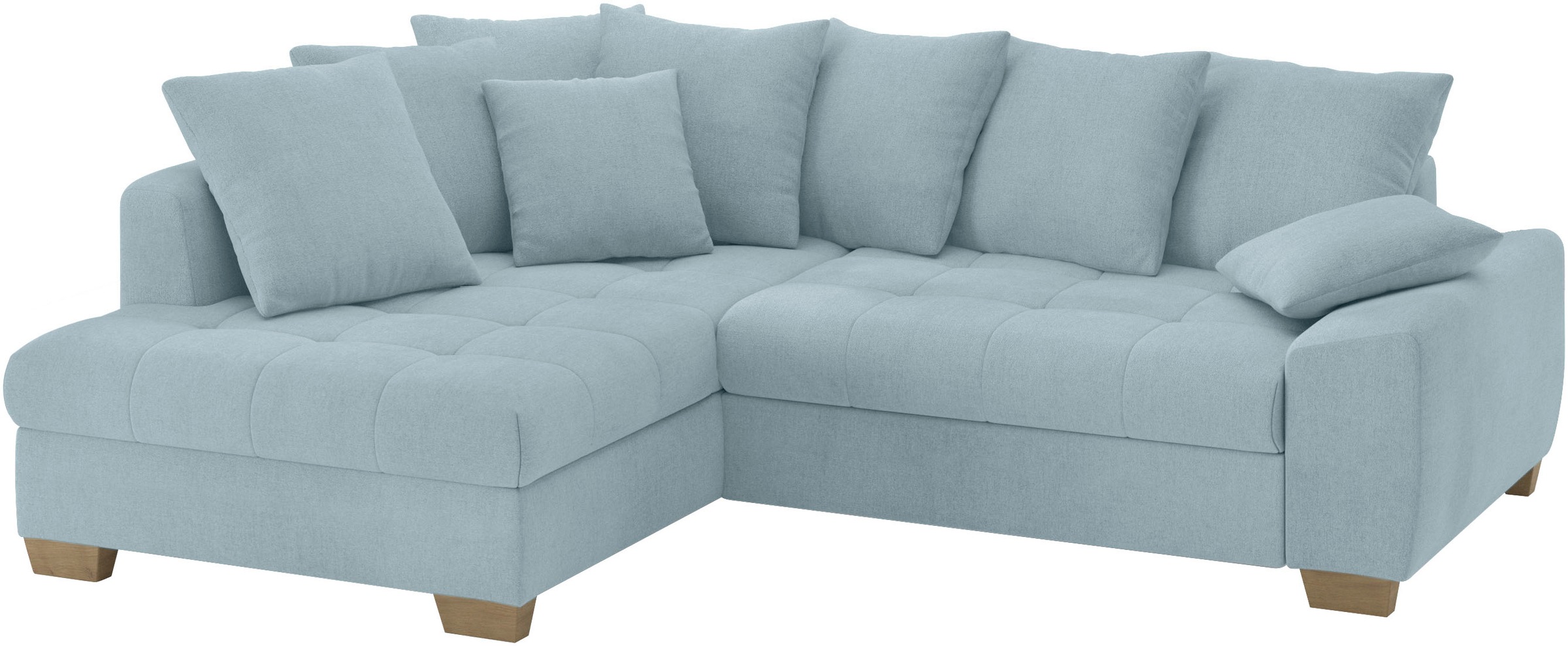 Mr. Couch Ecksofa »Nikita II, L-Form«, Wahlweise mit Bettfunktion, Bettkast günstig online kaufen