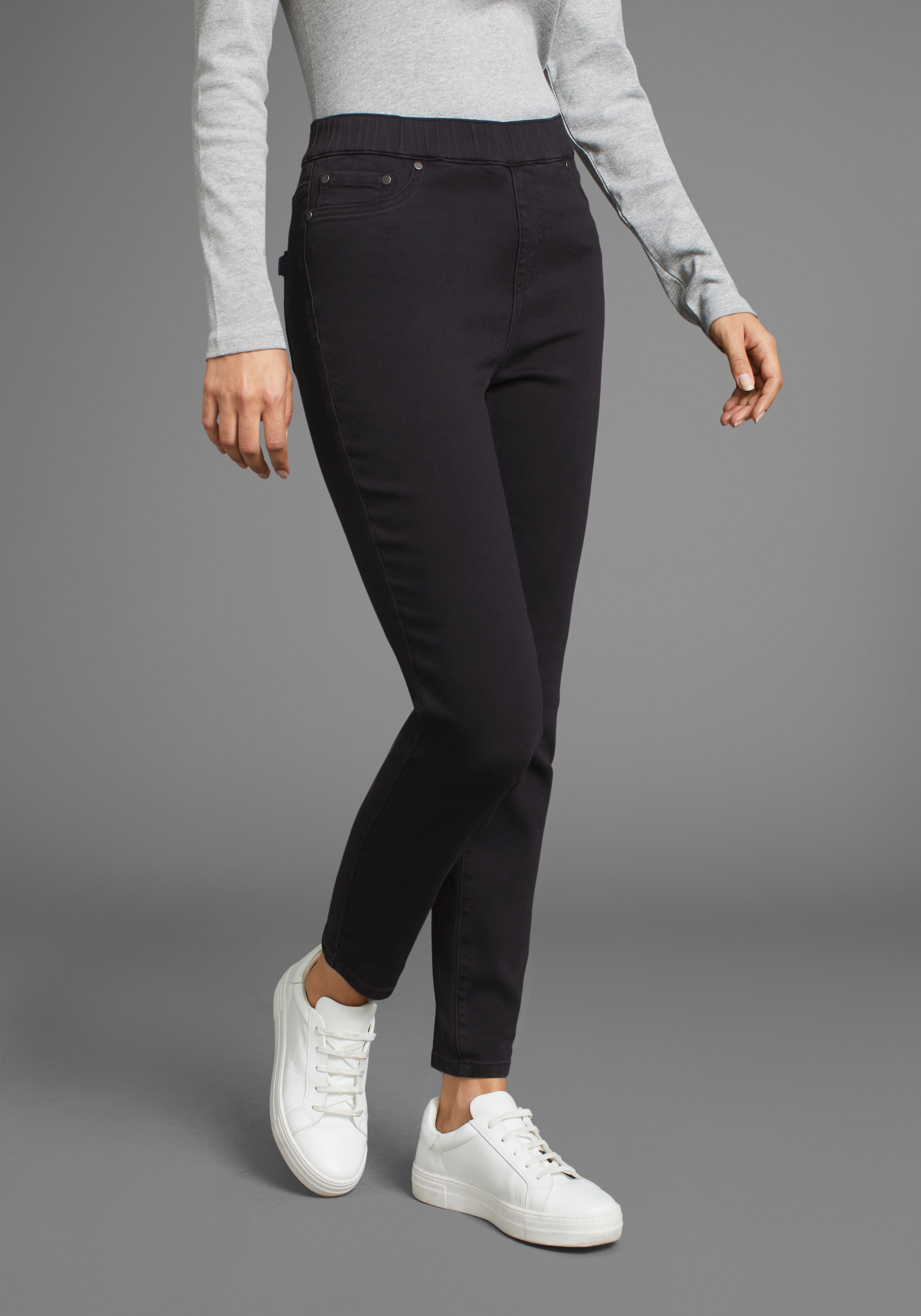 Arizona Skinny-fit-Jeans »Ultra Stretch - Curve Collection«, High Waist