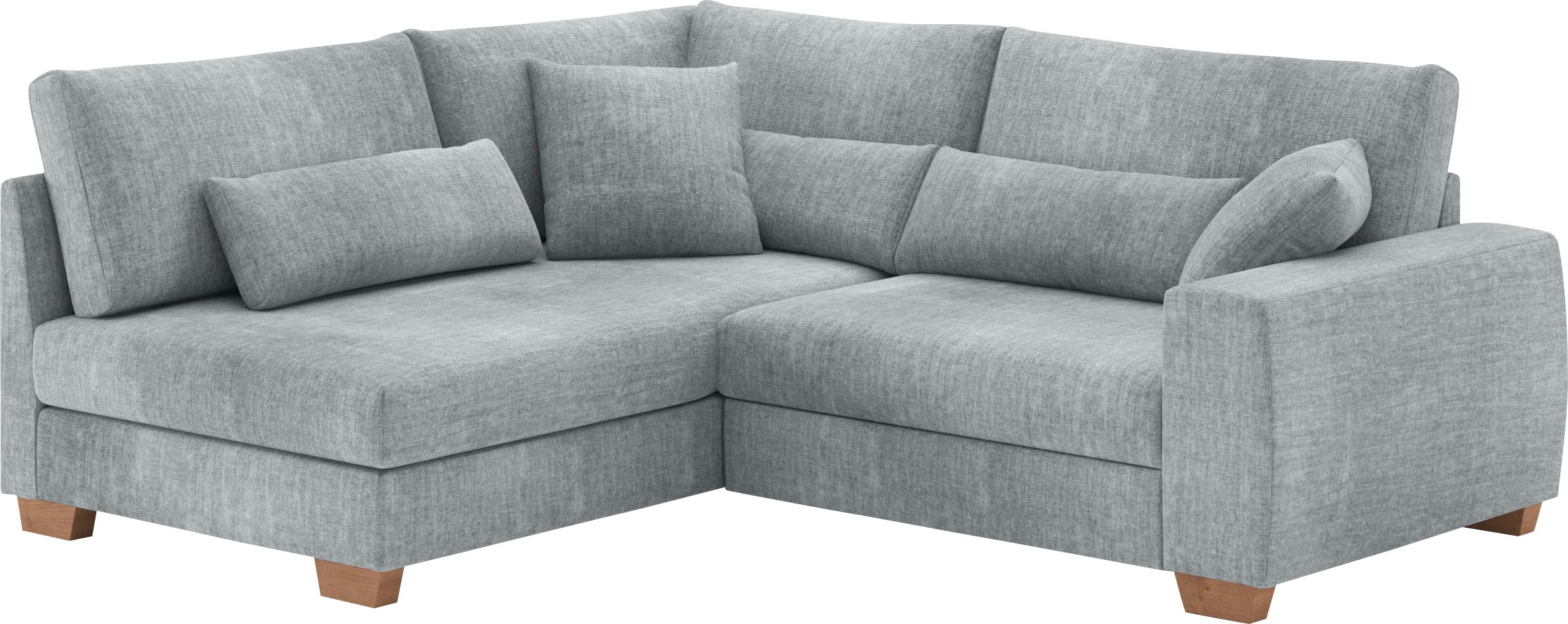 Mr. Couch Ecksofa »Helena L-Form«, Mit Federkern, wahlweise mit Bettfunktion und Taschenfederkern