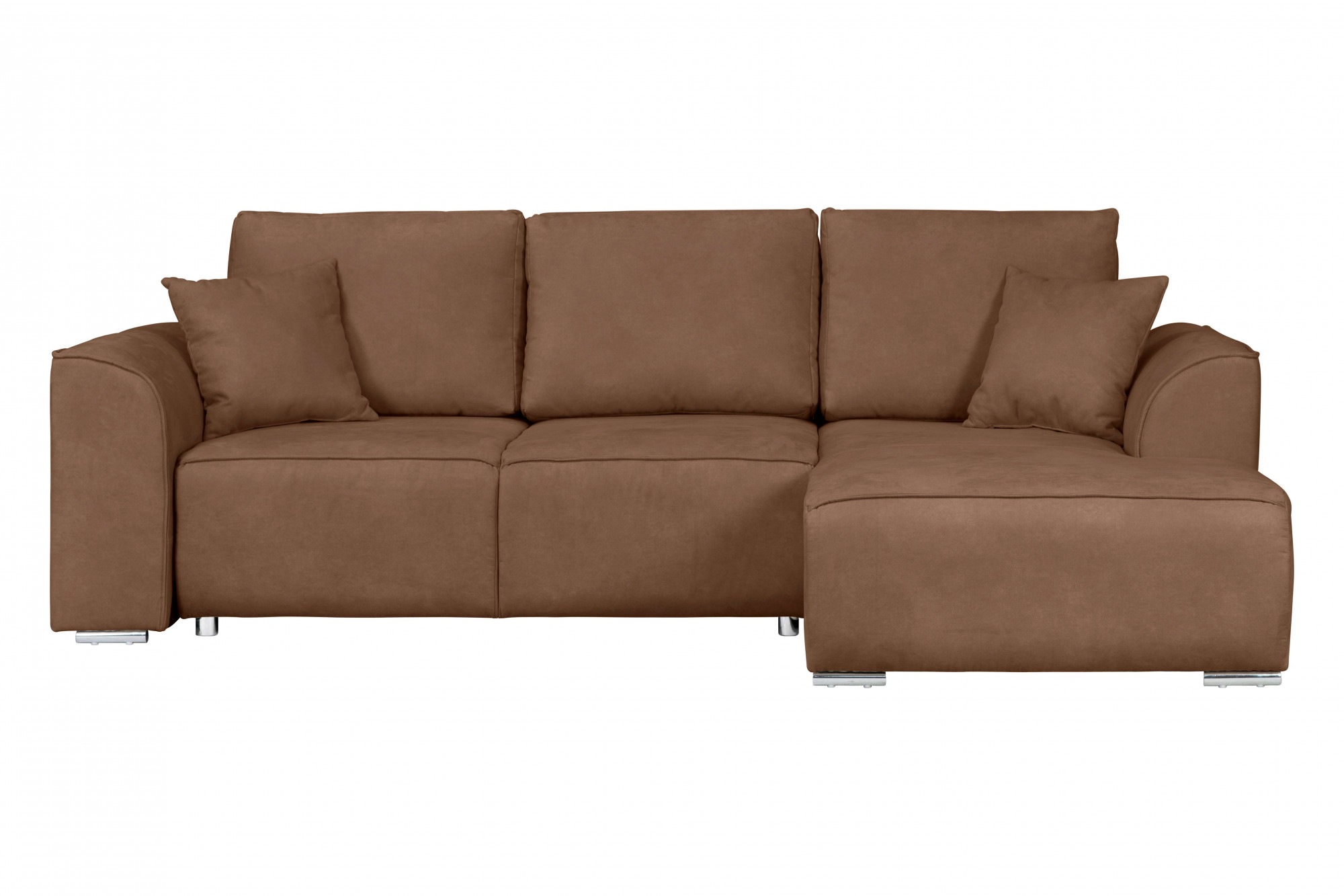 OTTO home Ecksofa »BEATRICE optionale Schlafsofa mit Bettkasten, B/T/H: 265 günstig online kaufen
