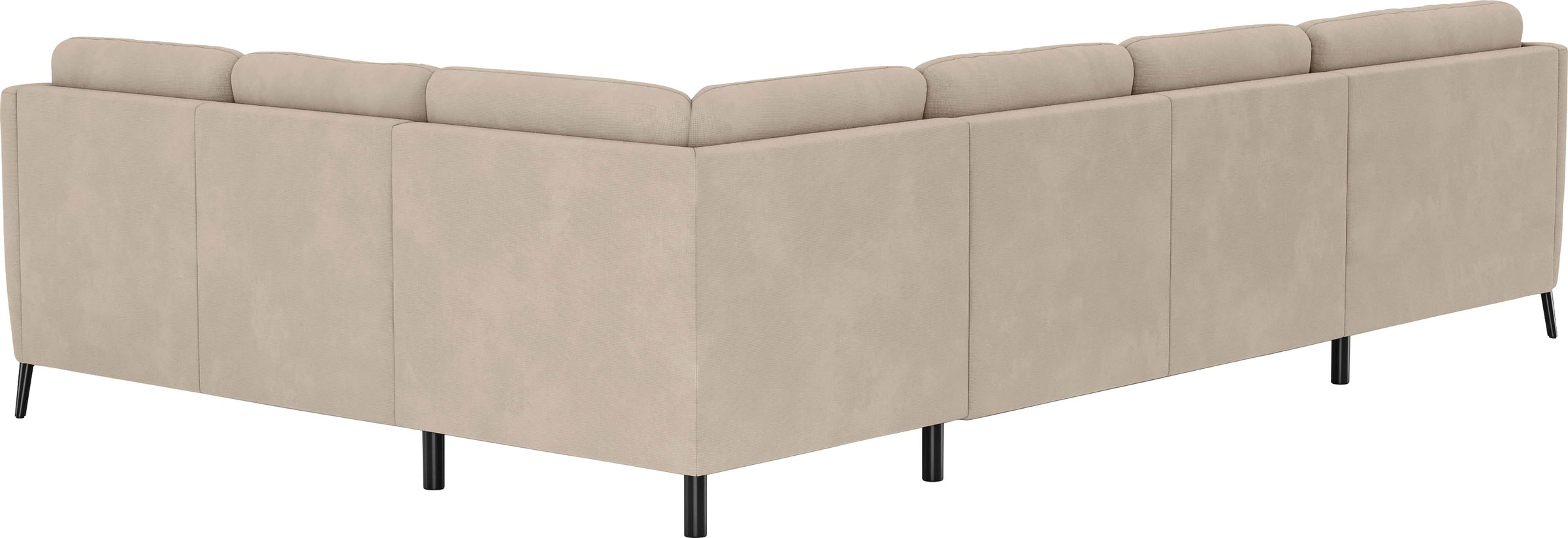 sit&more Wohnlandschaft »Soul U-Form«, wahlweise mit Bettfunktion und Bettkasten oder Schubkasten