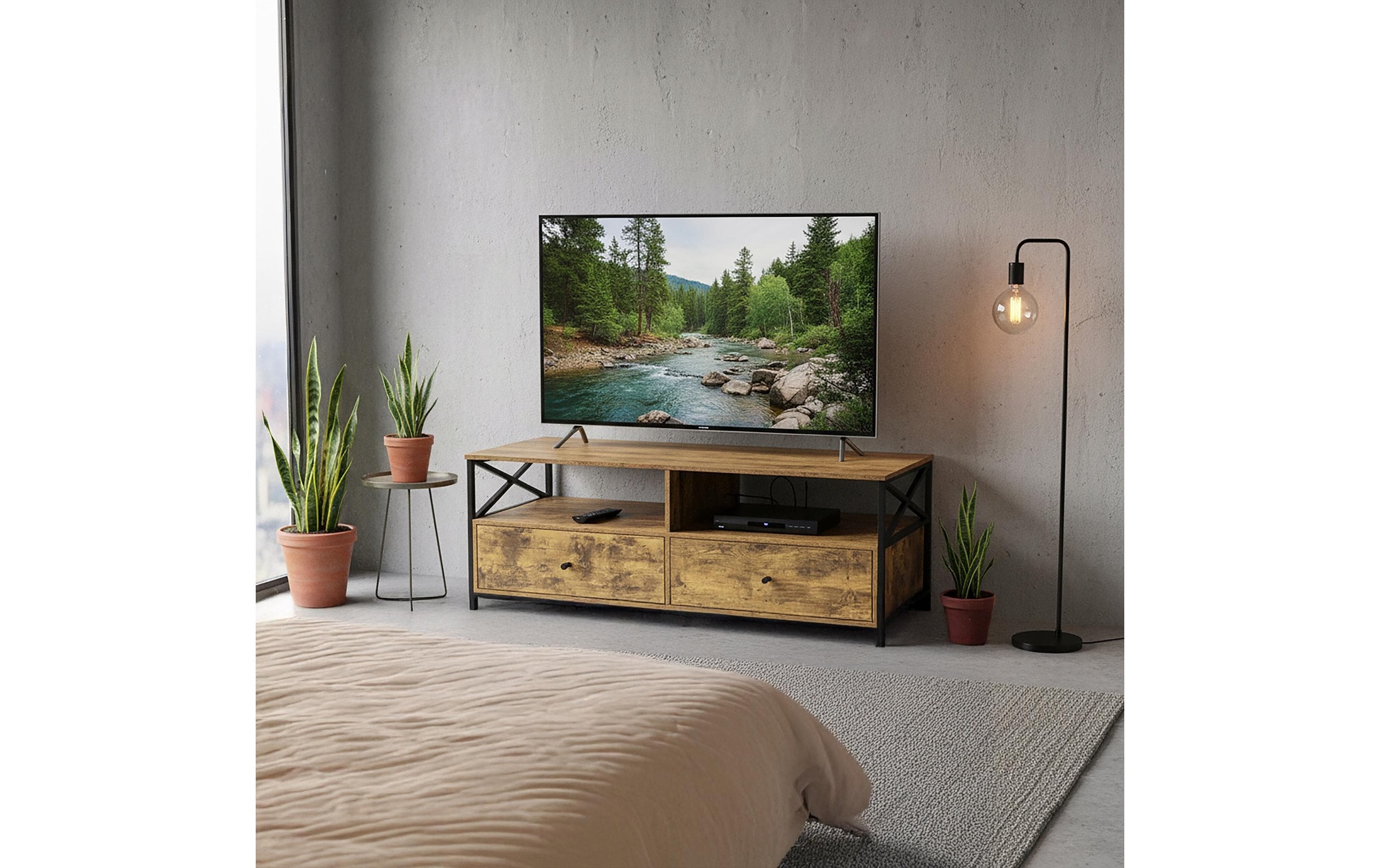 relaxdays TV-Board »120 x 40 cm, 55 Zoll«