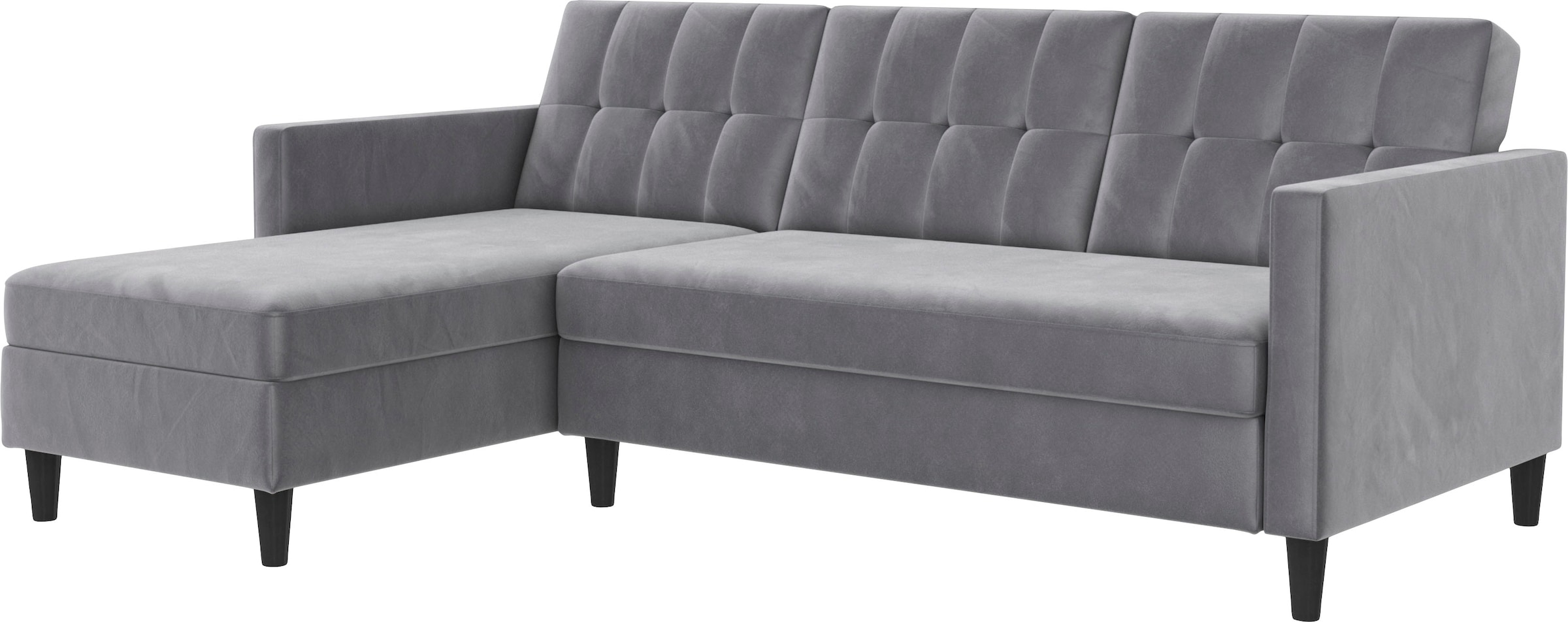 Dorel Home Ecksofa "Hartford II", mit Bettfunktion und Stauraum, Recamiere günstig online kaufen