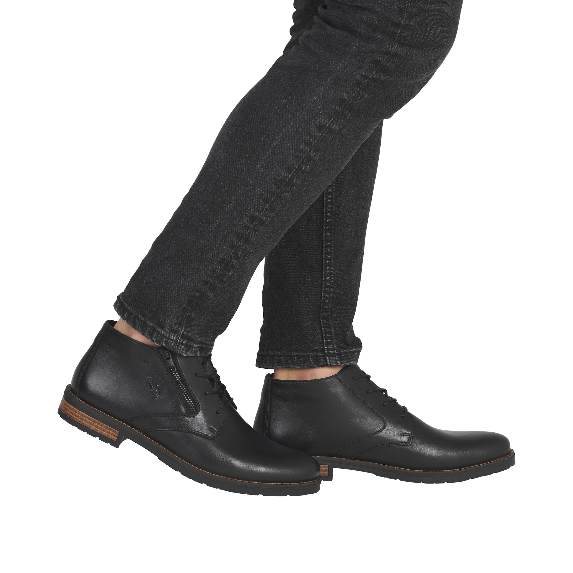 Rieker Schnürstiefelette, Business-Stiefelette, Klassik-Boots in eleganter Optik