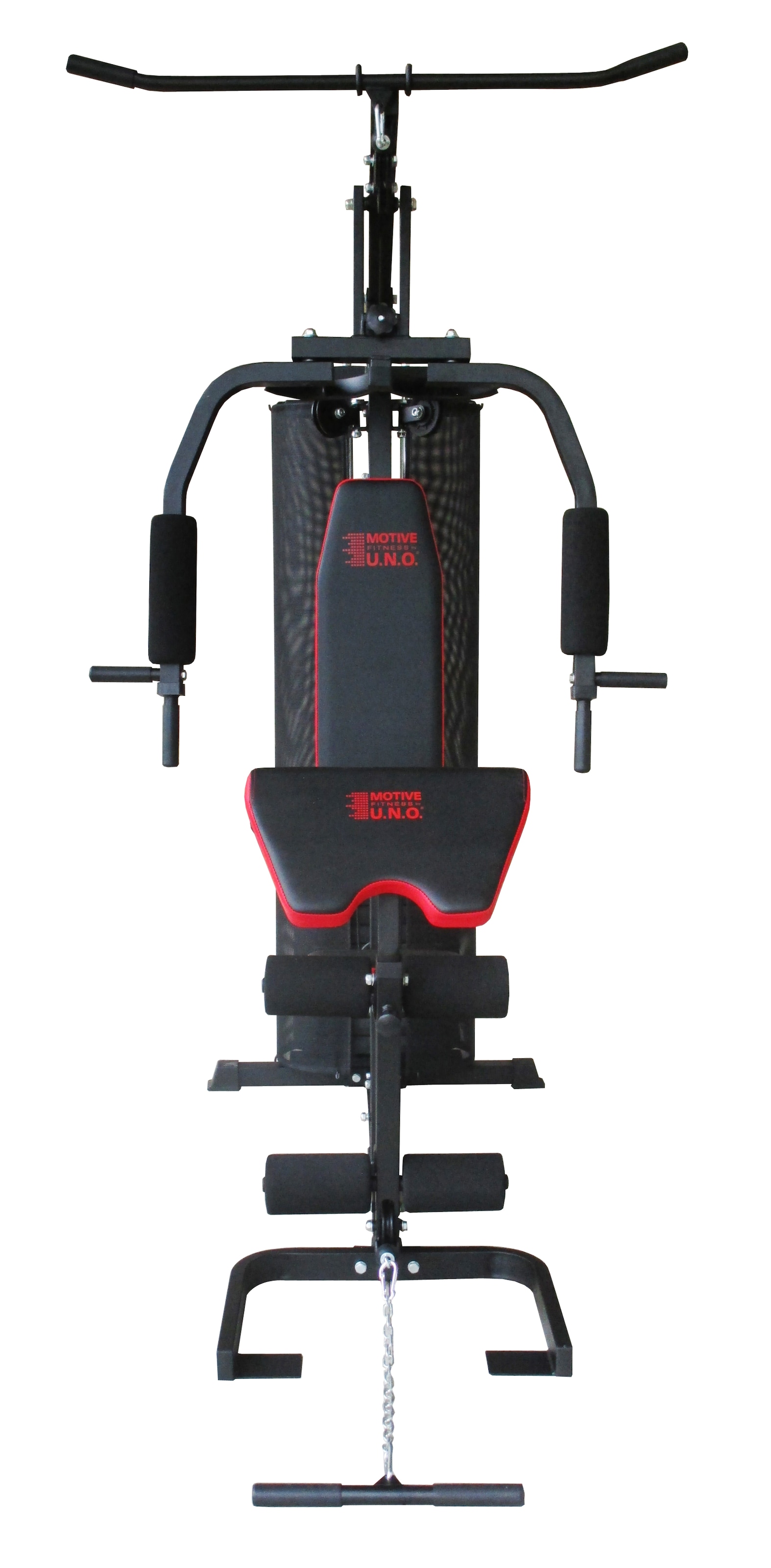 MOTIVE FITNESS by U.N.O. Kraftstation »Multi-Gym Smart«, 10 Gewichtsblöcke, (Butterflystange, Latzug, Ruderfunktion und mehr), multifunktionale Fitnessstation, max. Trainingsgewicht 45,8 kg