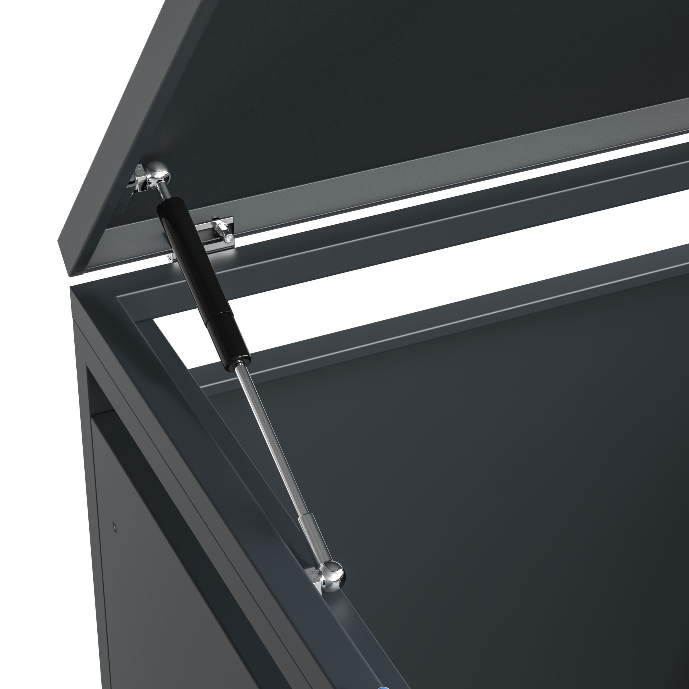WESTMANN Mülltonnenbox »Lacina«, Platz für 1 Mülltonne 240 L, BxHxT: 68x80x116 cm