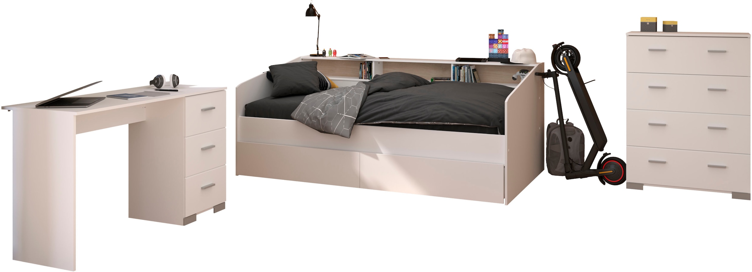 Parisot Jugendzimmer-Set »Parisot Kinderzimmer, 4-tlg. - Sleep 44«, (5 tlg.)