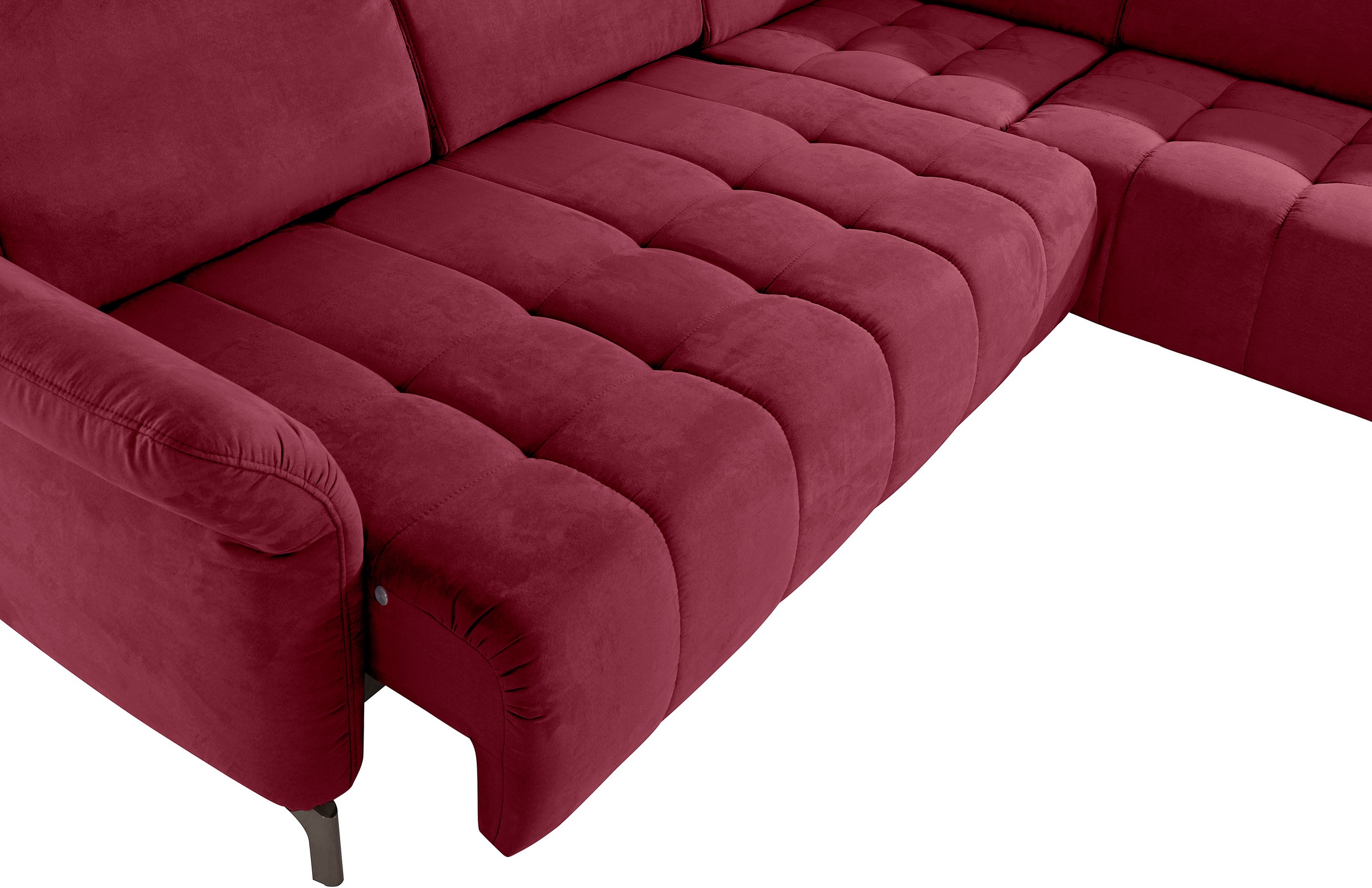 INOSIGN Ecksofa »Fresh L-Form«, Federkern, wahlweise Kopfteilverstellung und motorischer Vorziehsitz