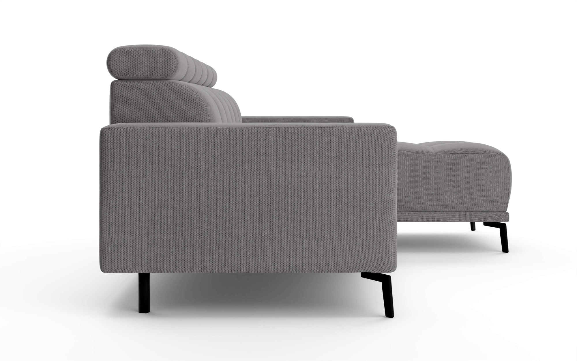 INOSIGN Ecksofa »CAZIE, Designsofa, L-Form, trendige Bubble-Optik,«, L-Form mit Wellenunterfederung, Recamiere rechts/links bestellbar