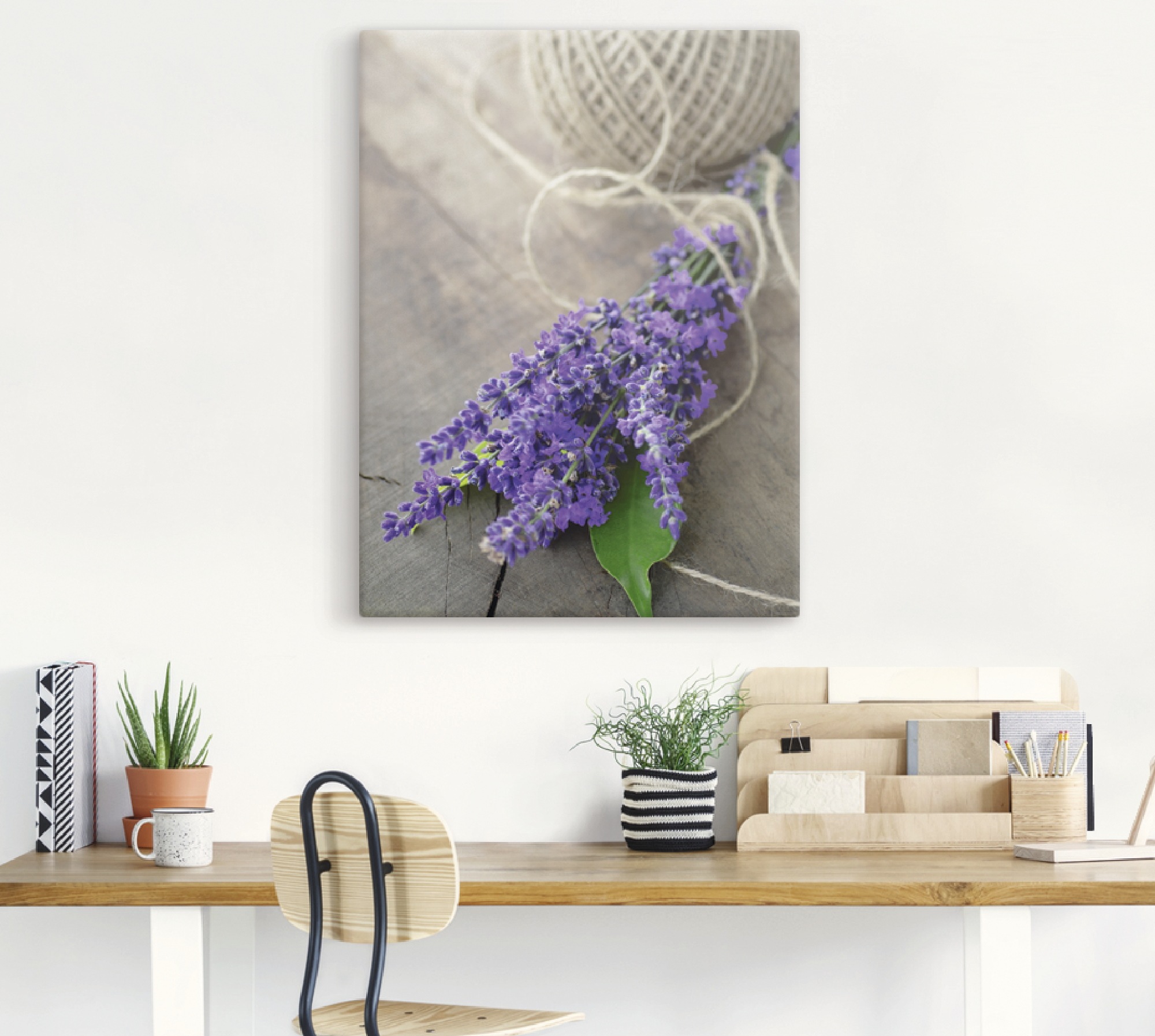 Artland Wandbild »Lavendel Strauß«, Blumen, (1 St.), als Leinwandbild, Poster, Wandaufkleber in verschied. Größen