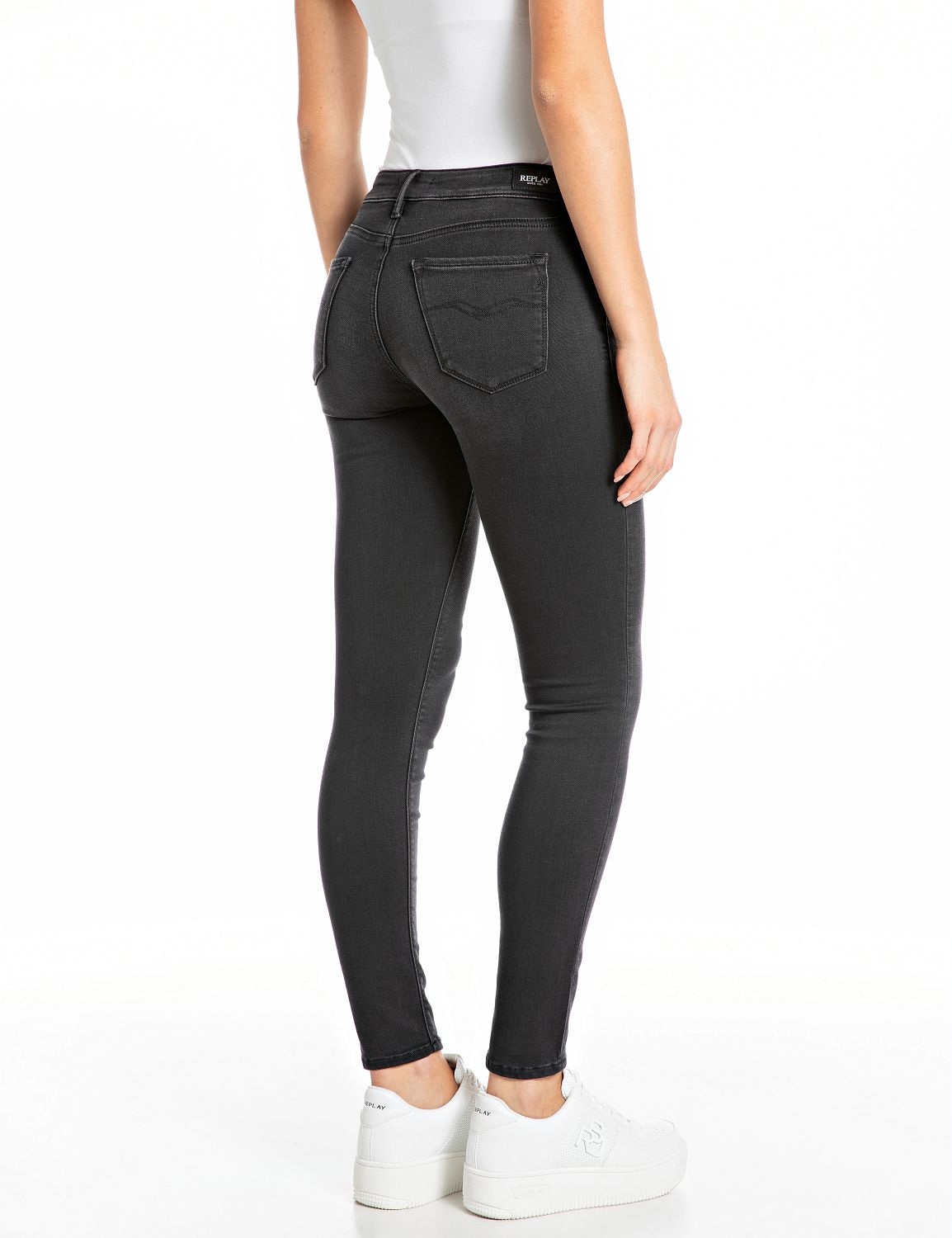 Replay 5-Pocket-Jeans »NEW LUZ Skinny Fit«, in Ankle-Länge