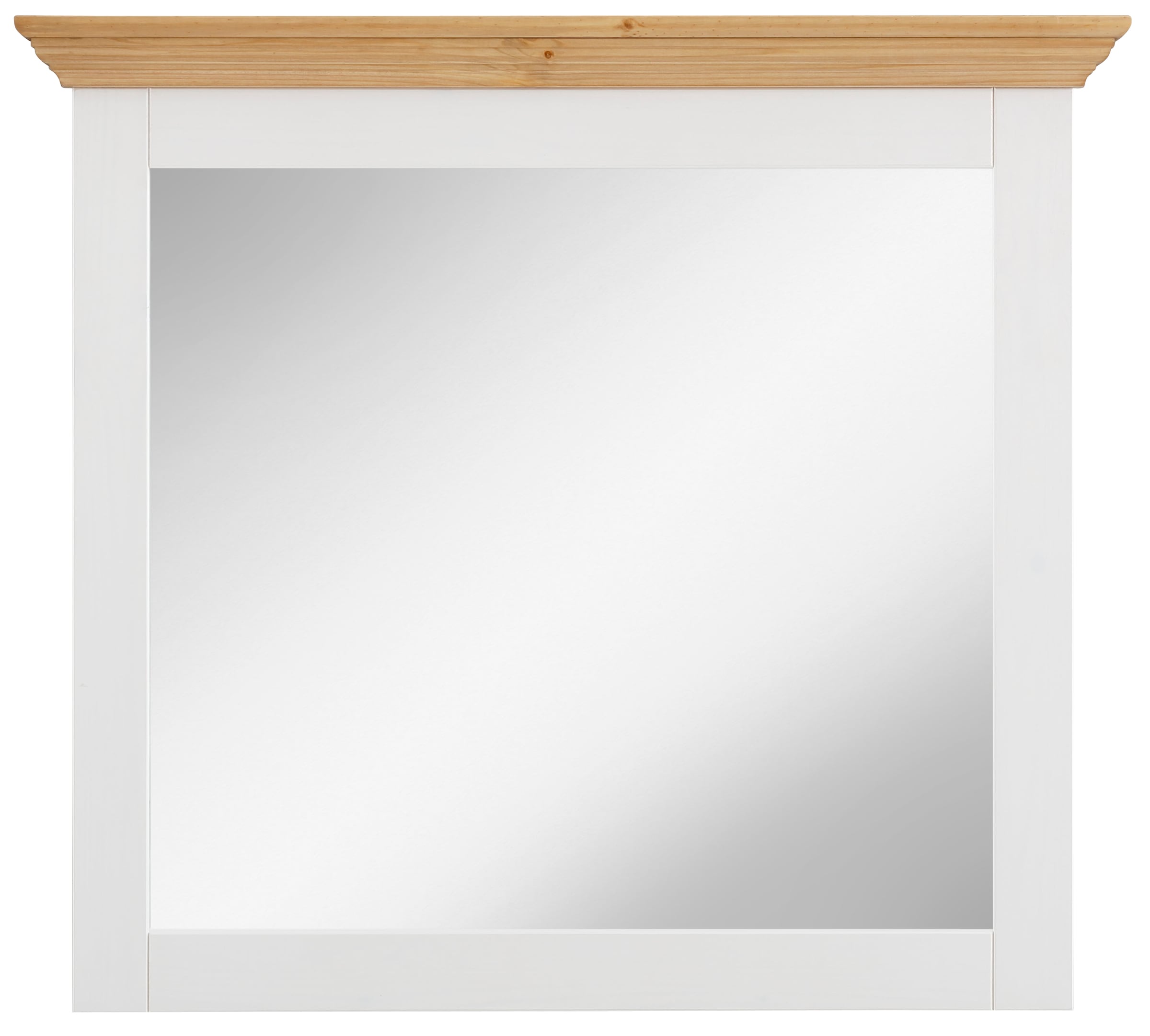 Spiegel OTTO HOME "Ayanna", gelb (weiß, honigfarben), B:94cm H:70cm T:6cm