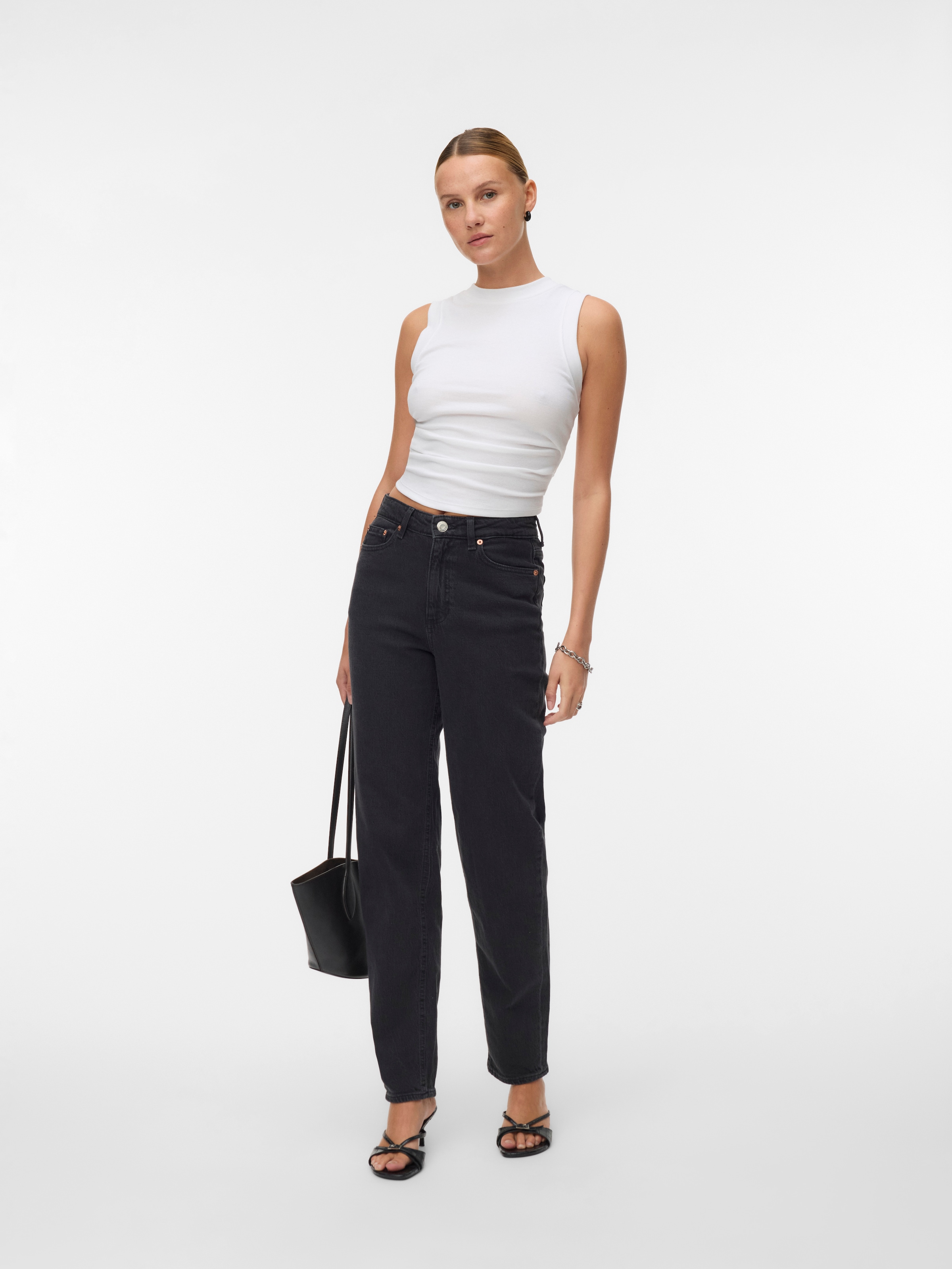 Vero Moda Mom-Jeans »VMTESSA HR MOM JEANS RA220 GA NOOS«