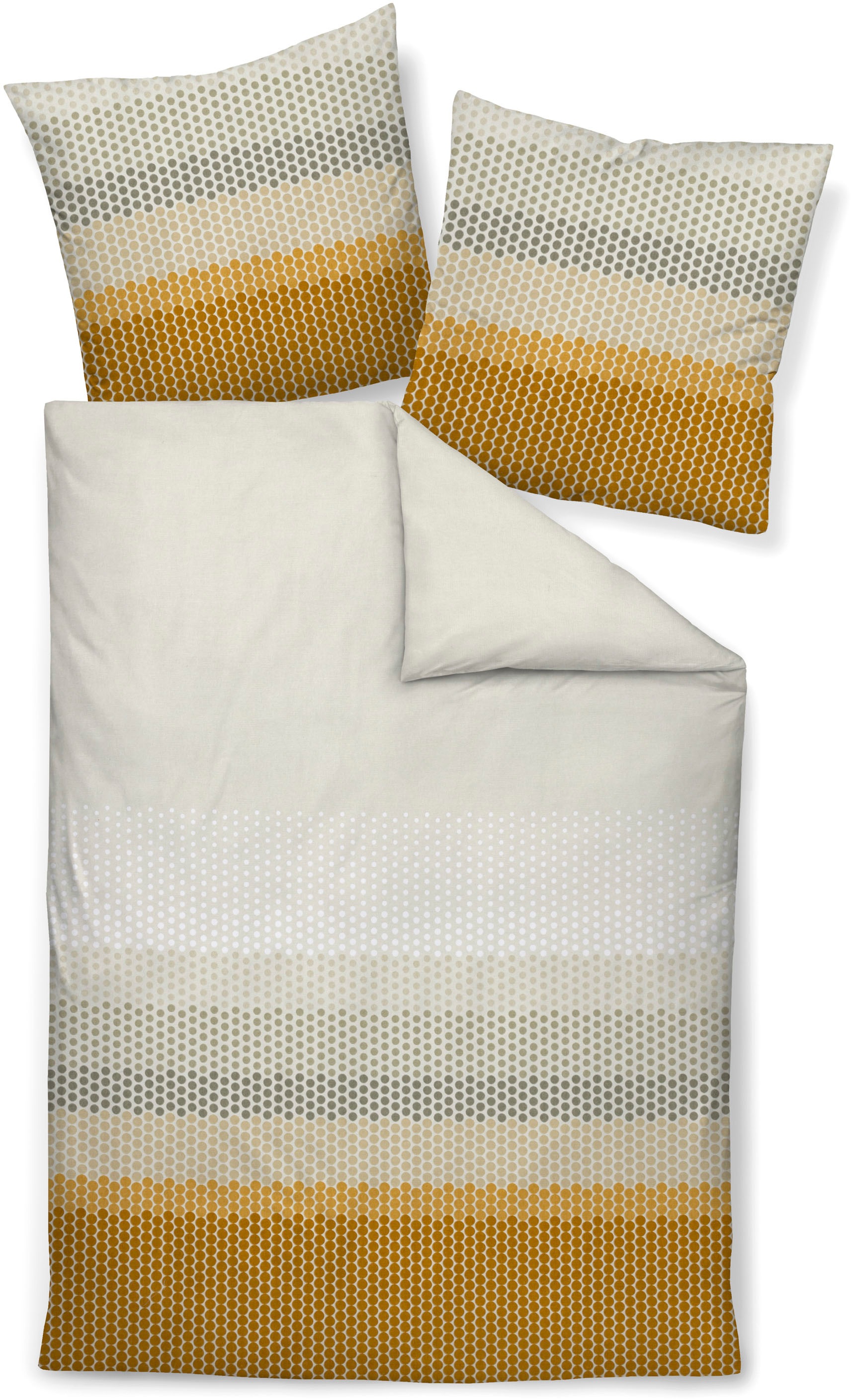 Janine Bettwäsche »Feinbiber65171 04« mit Reissverschluss