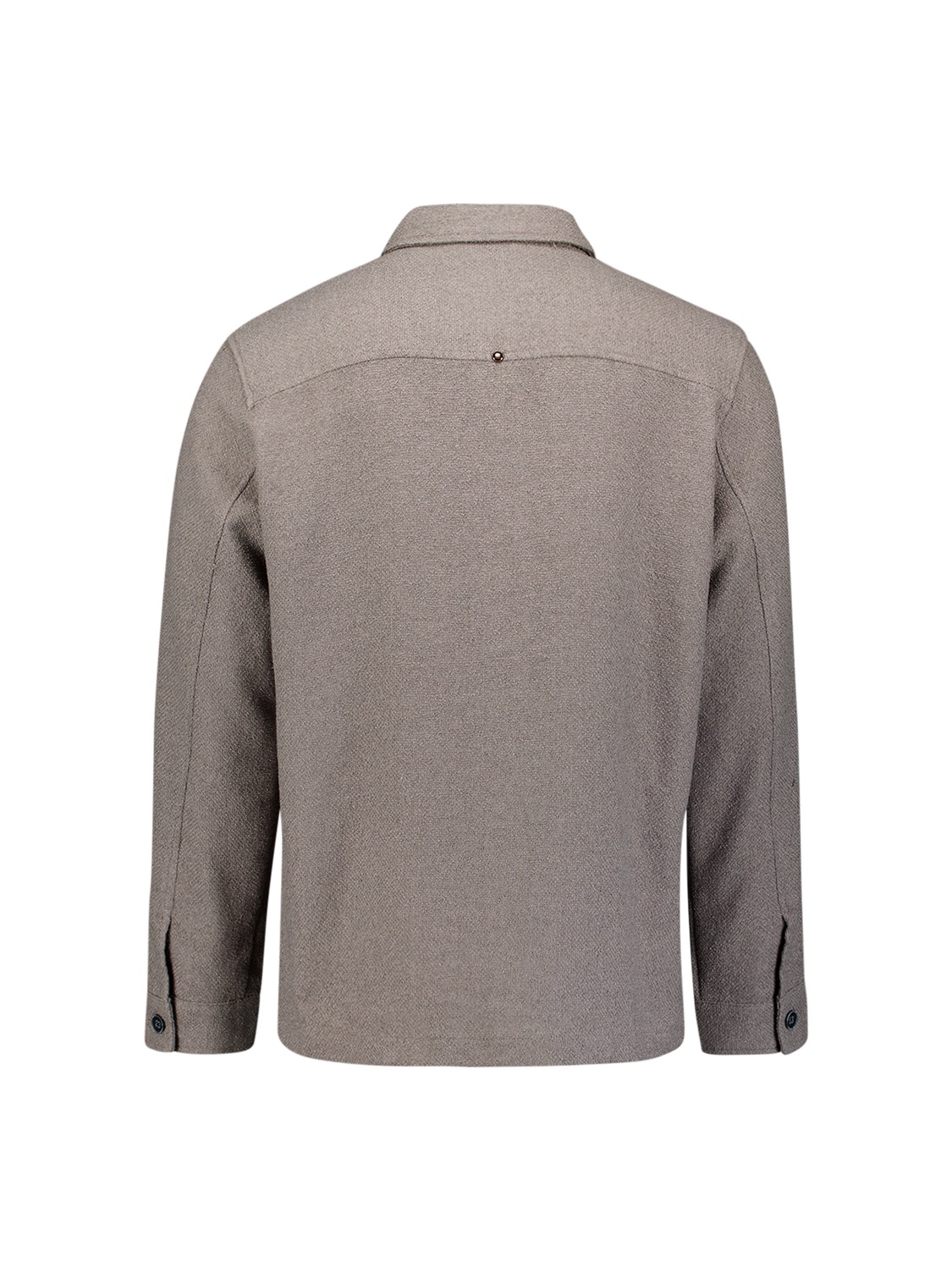 NO EXCESS Langarmhemd »No Excess Overshirt mit Knöpfen Overshirt Full Button Stretch«