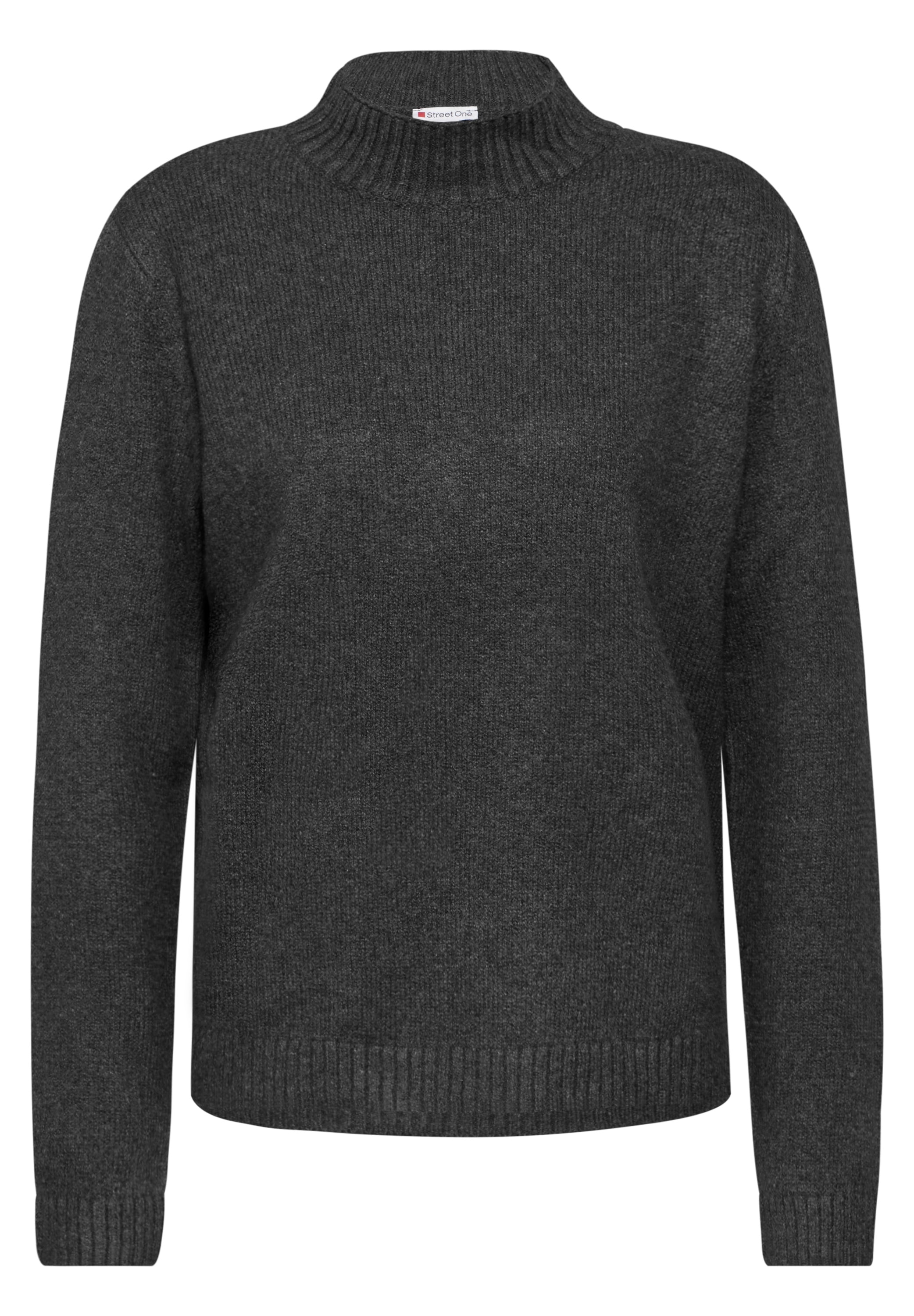 STREET ONE Strickpullover, mit Rippbündchen