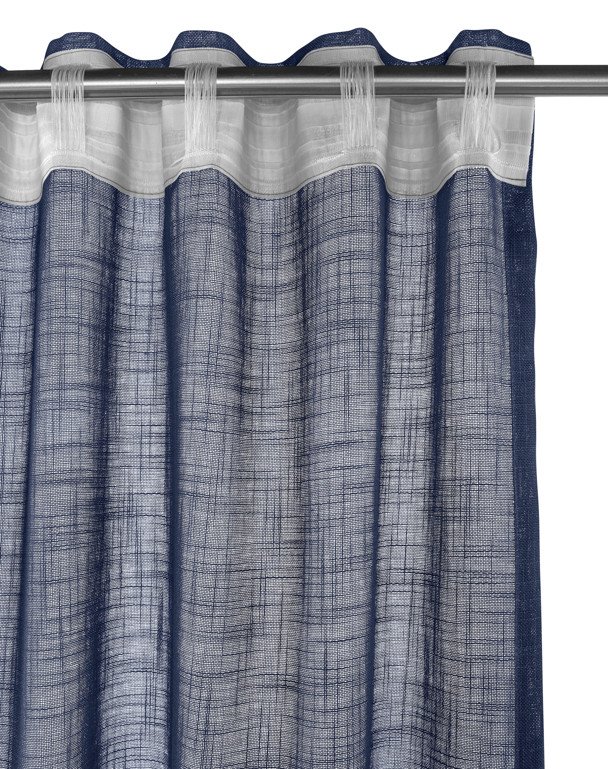 LeGer Home by Lena Gercke Gardine »Marusha, Leinenoptik, halbtransparent, 1er & 2er Pack, Topseller« Multifunktionsband 2 Stk. tlg. 1/2er Schal, Leinenoptik, grob gewebt, verschiedene Größen,