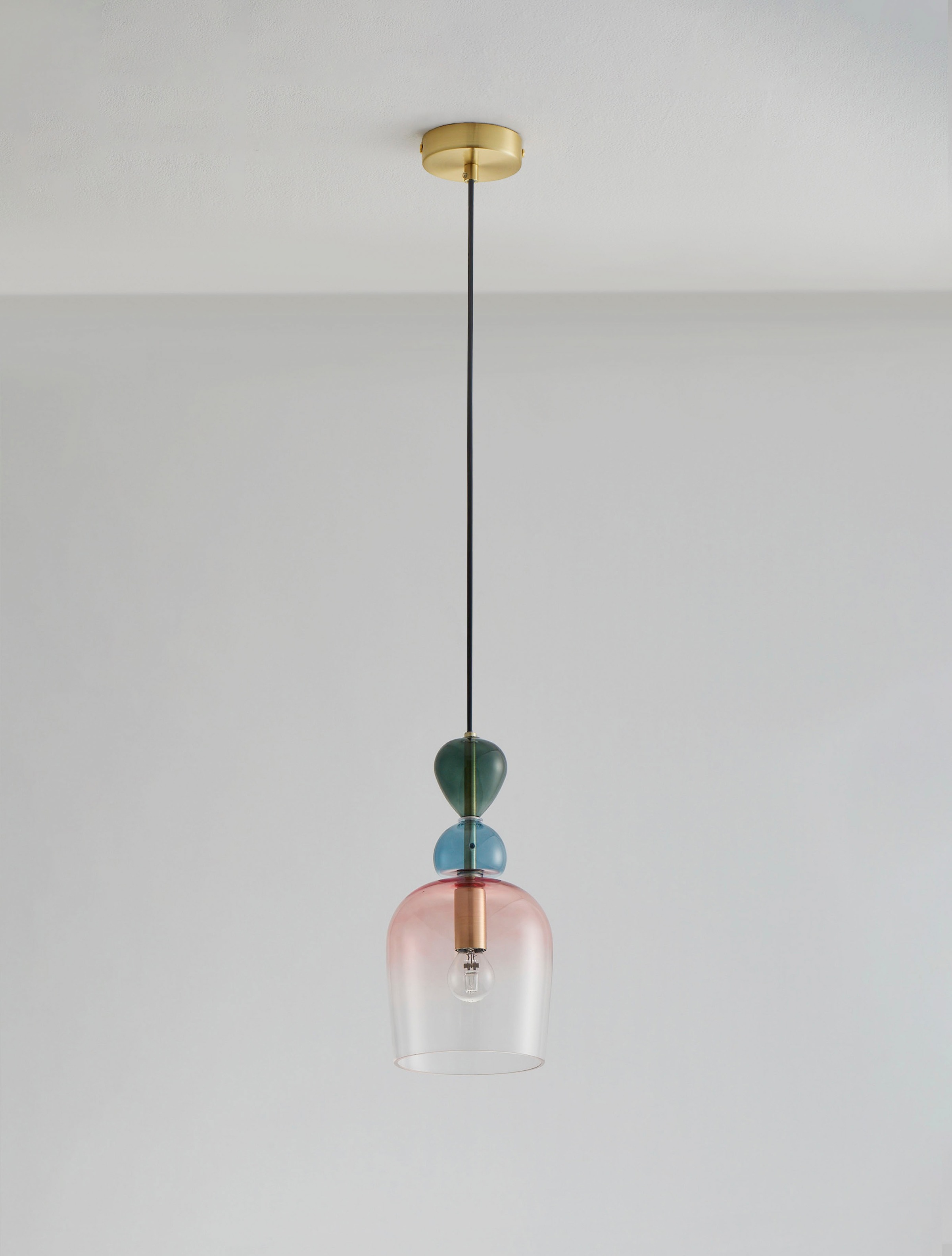 Nova Luce Hängeleuchten »MURANO« E14 1 Stk. Ohne Beleuchtung günstig online kaufen