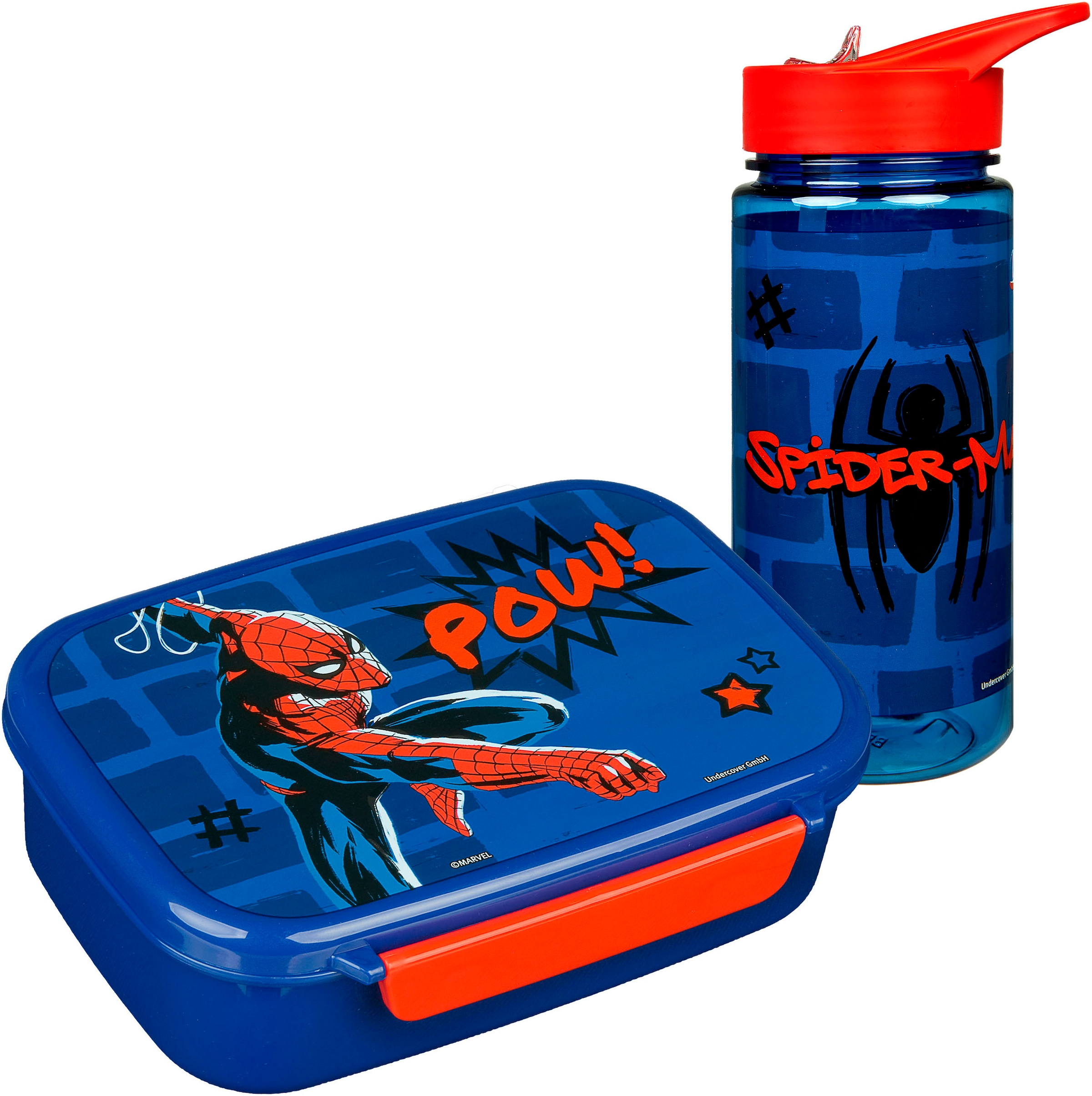 Scooli Lunchbox »Spider-Man«, (Set, 2 tlg.), mit Trinkflasche günstig online kaufen