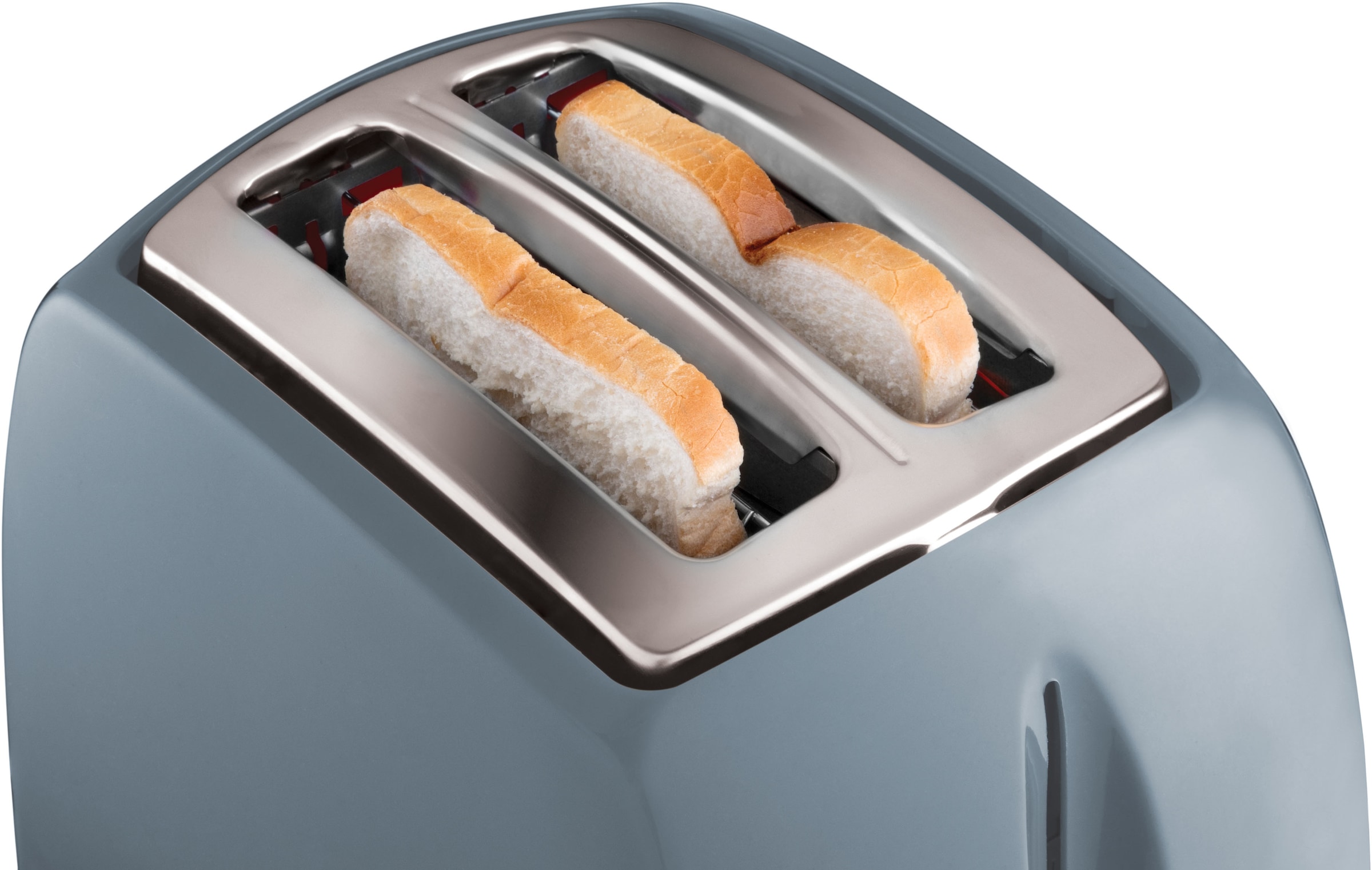 RUSSELL HOBBS Toaster »Textures Grey 21644-56«, 2 kurze Schlitze, für 2 Scheiben, 850 W