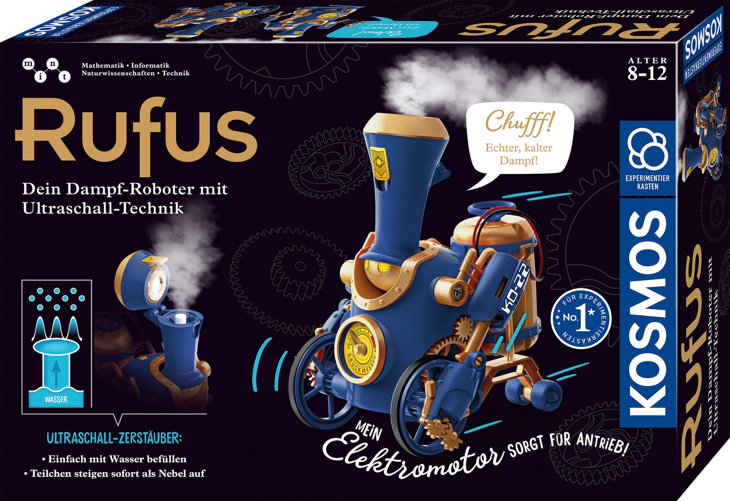 Kosmos Experimentierkasten »Rufus - Dein Dampf-Roboter«