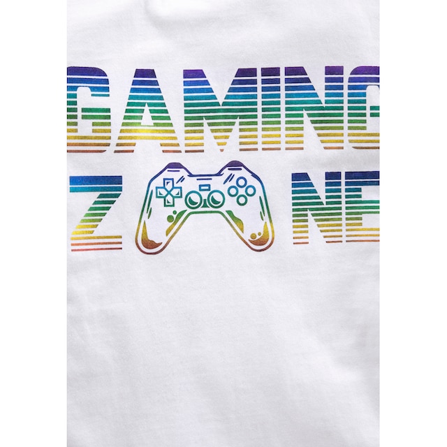 KIDSWORLD T-Shirt »GAMING ZONE«, Spruch im Online-Shop bestellen