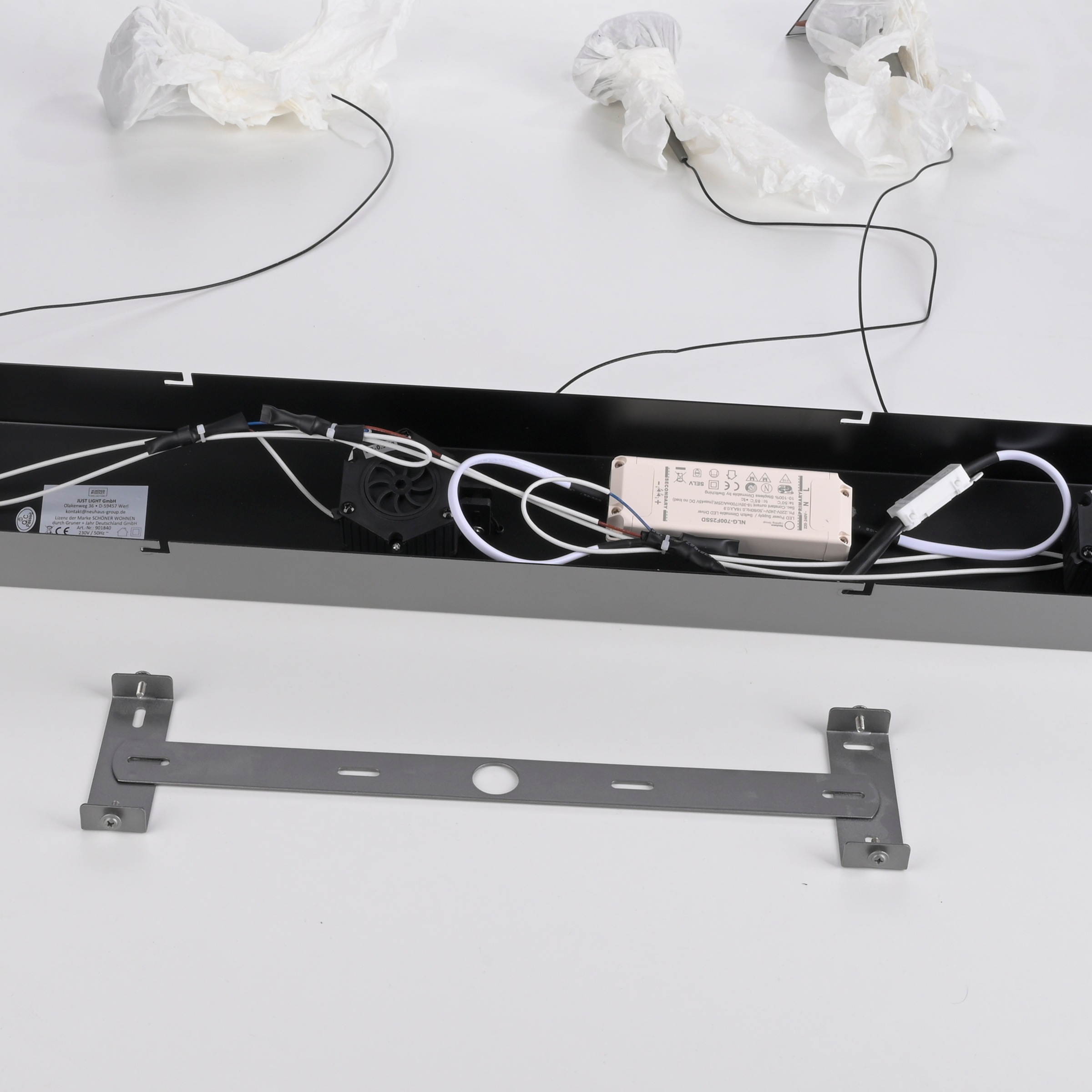 SCHÖNER WOHNEN-Kollektion LED Pendelleuchte »POSH« LED-Board 1 Stk. Warmweiß SCHÖNER WOHNEN Kollektion, SimplyDim, Memoryfunktion, Comfort-Lift