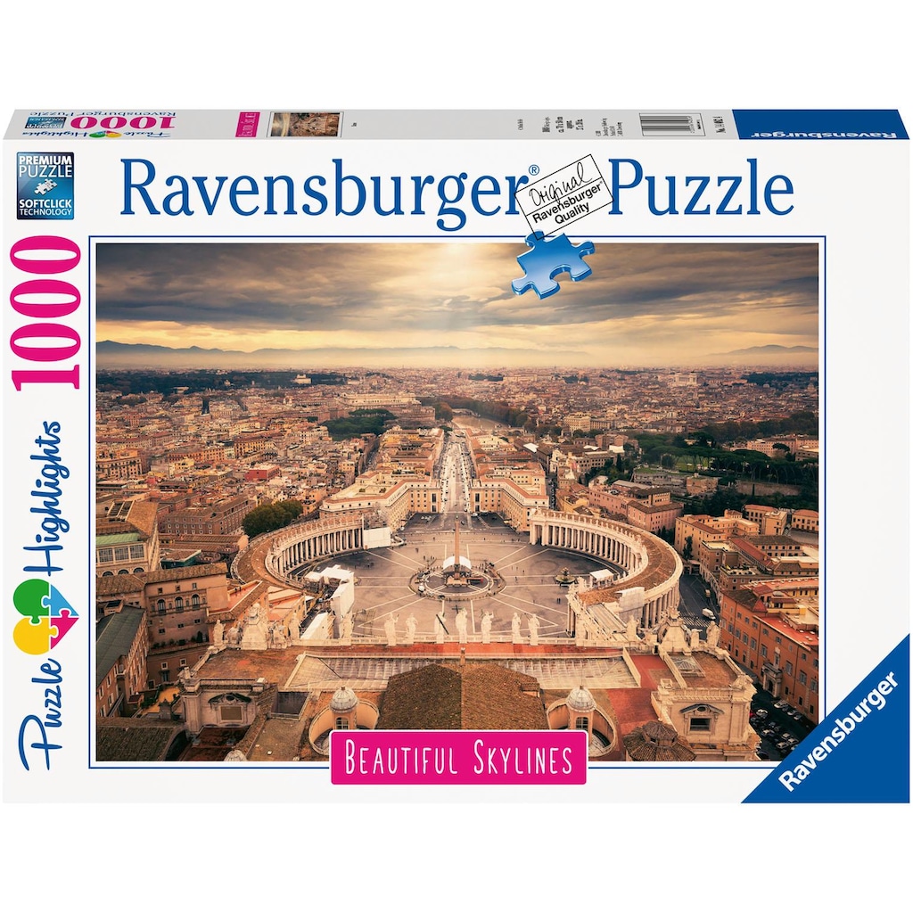 Ravensburger Puzzle »Puzzle Highlights Beautiful Skylines - Rome«