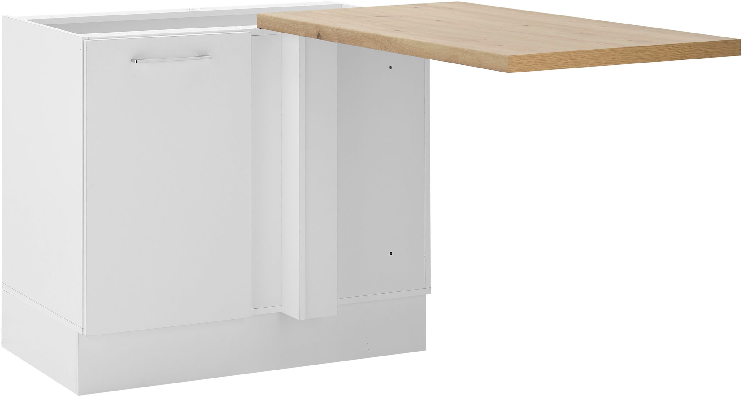 BASIC by Balculina Eckunterschrank »Turin« 1 Stk. tlg. Breite 110 cm, wahlweise in schwarz matt oder weiß matt