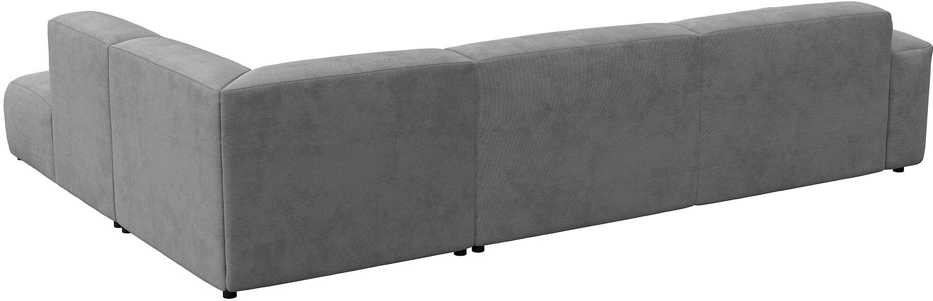 FLEXLUX Ecksofa »Lucera, super bequem durch hochwertigen Sitzaufbau mit Kaltschaum«, modern & anschmiegsam, L-Form, Designsofa