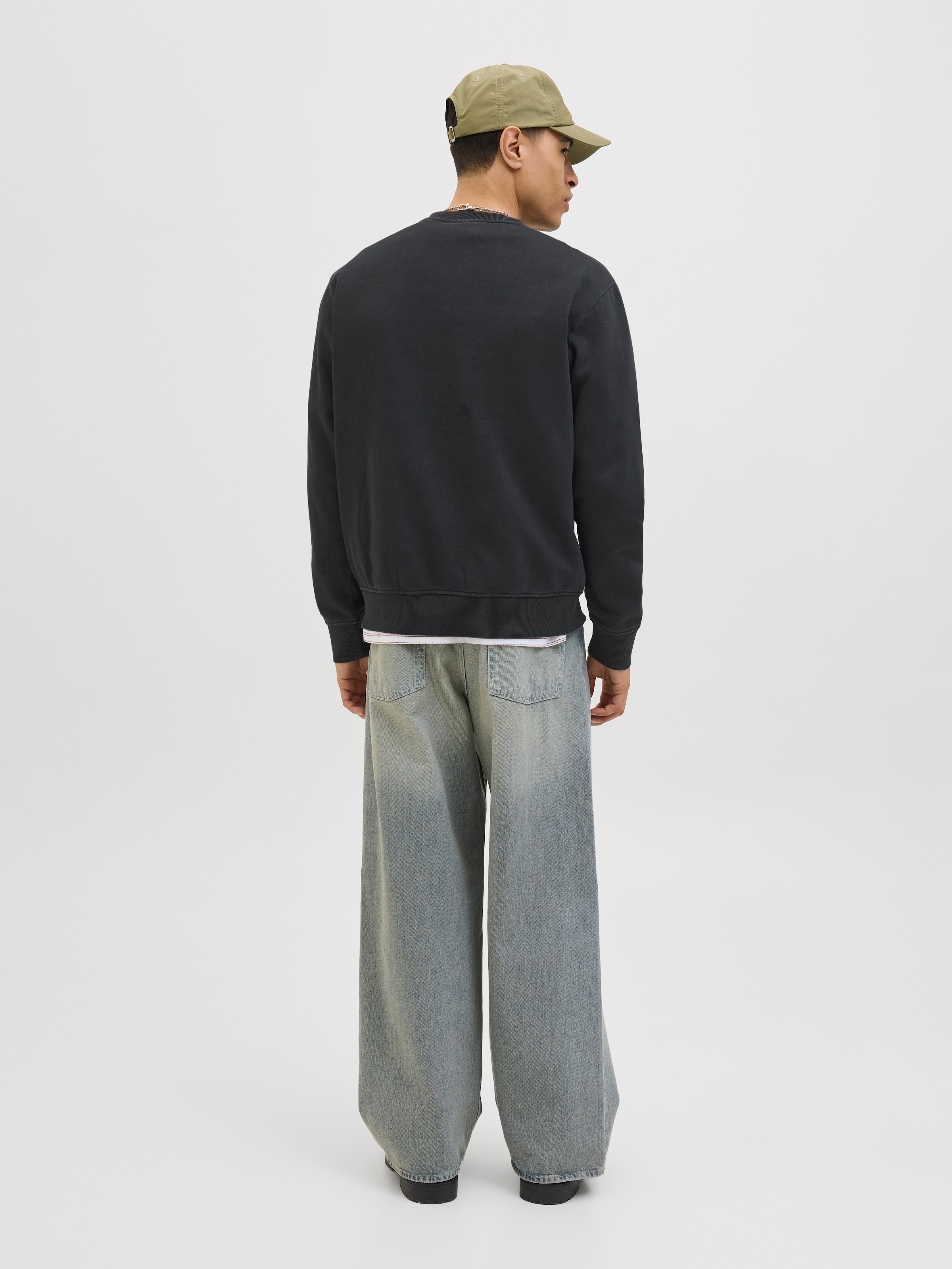 Jack & Jones Sweatshirt »JJEDOVER PRINT SWEAT CREW NECK«