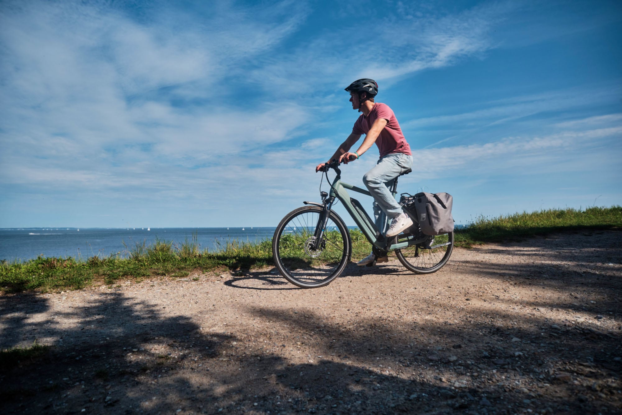 FISCHER Fahrrad »VIATOR 2.1 459« 8 Gang Shimano ACERA Schaltwerk Heckmotor mit Akku-Ladegerät;mit Werkzeug, 