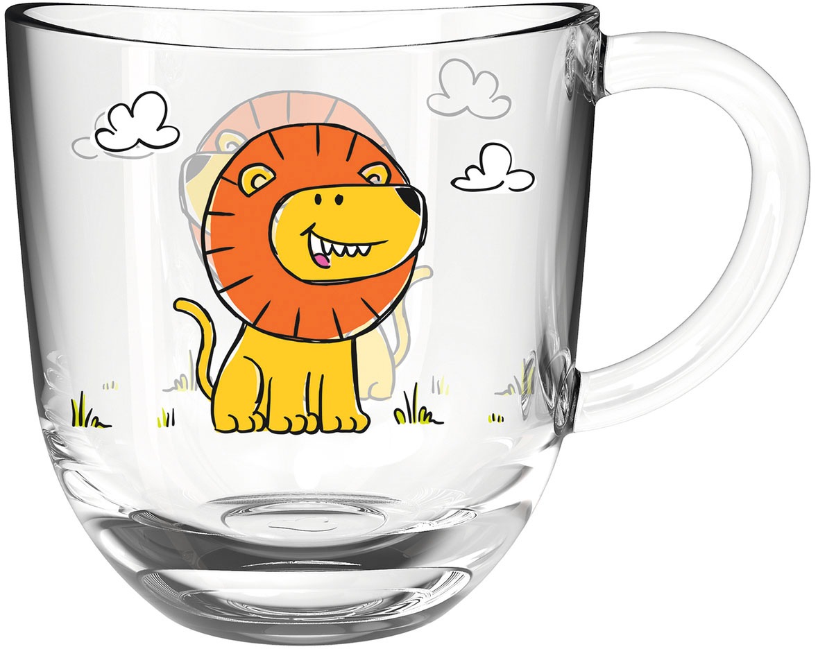 LEONARDO Tasse »BAMBINI Löwe«, (Set, 6 tlg.), 280 ml, 6-teilig günstig online kaufen