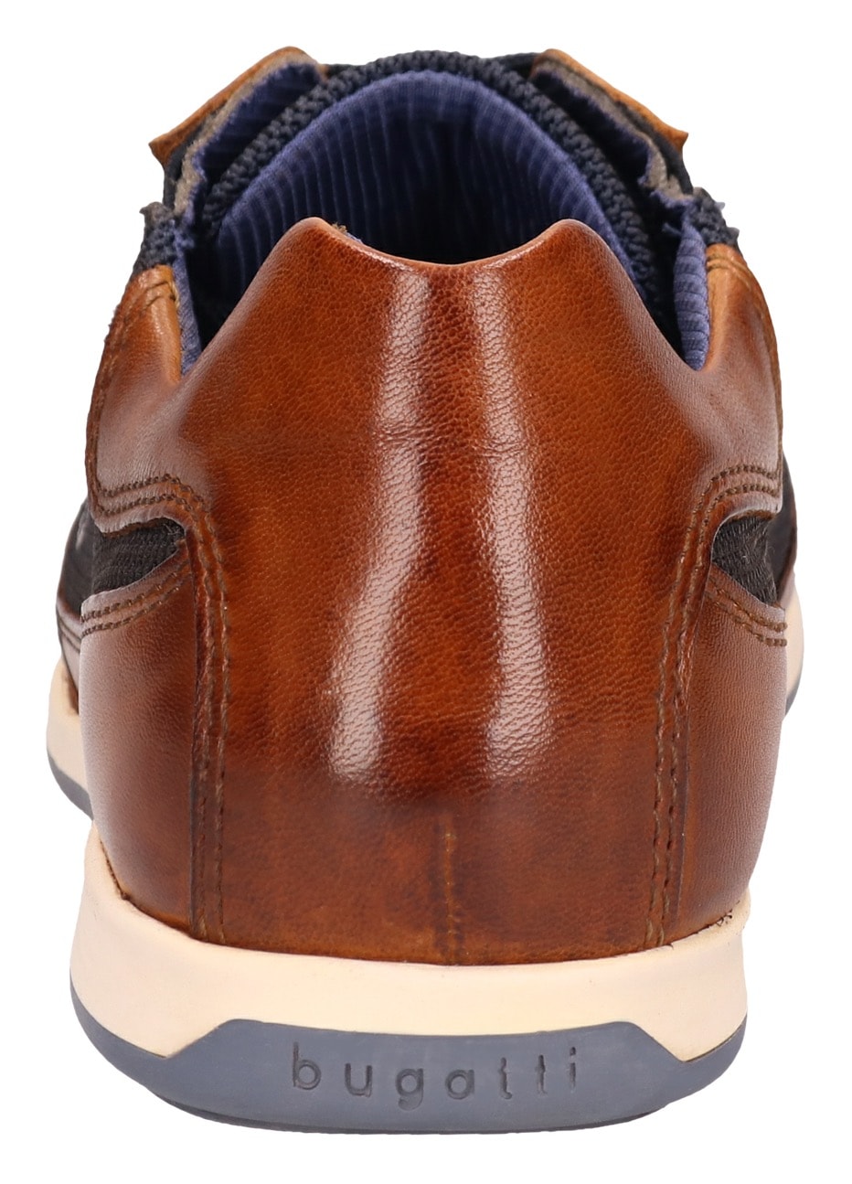 bugatti Sneaker  Schnürschuh, Freizeitschuh in Used Optik im Casual-Chic Design