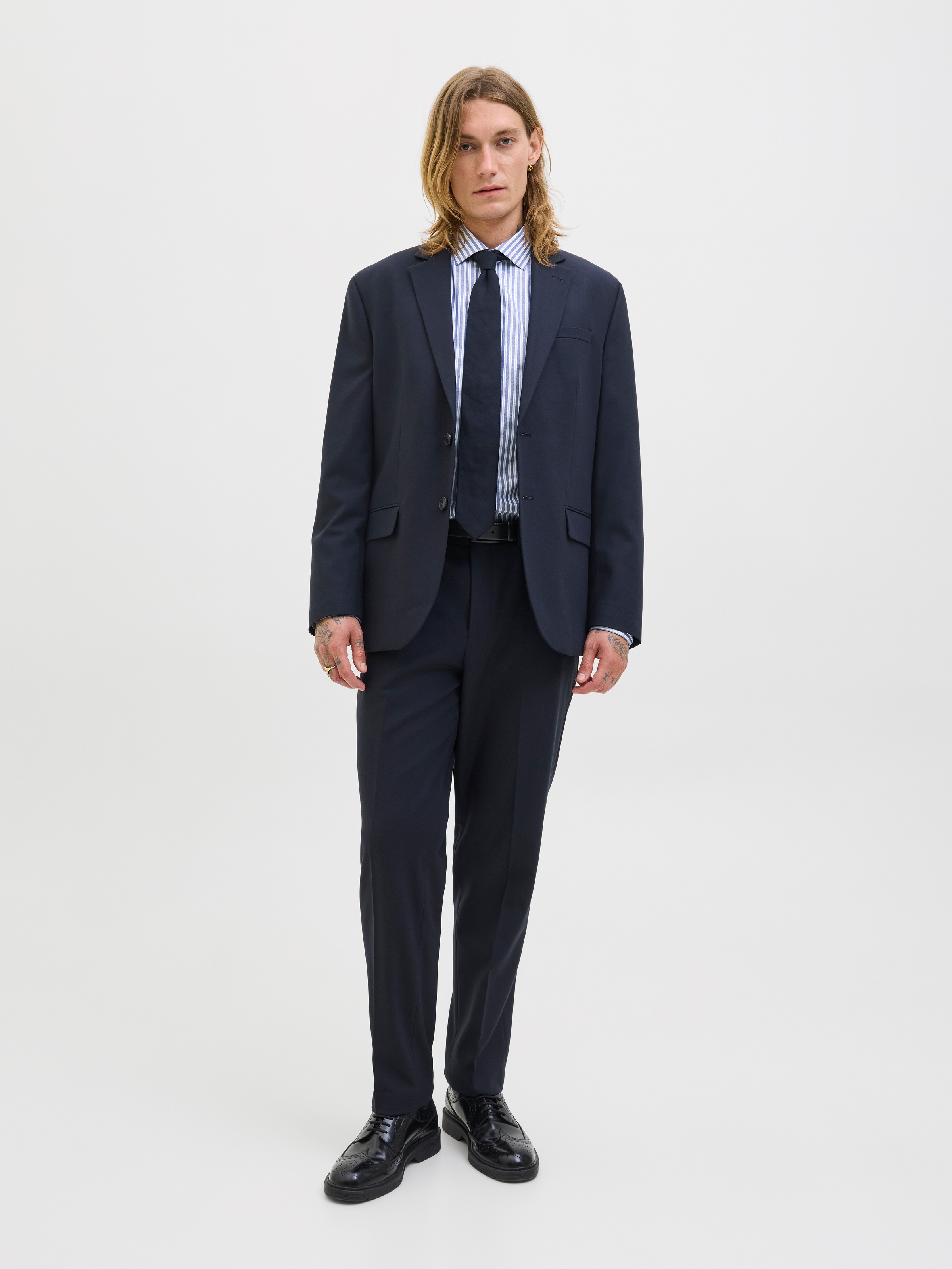 Jack & Jones Langarmhemd »JPRBLAPARKER Slim Fit Hemd, atmungsaktiv, ideal für den Alltag« Baumwolle, slim fit