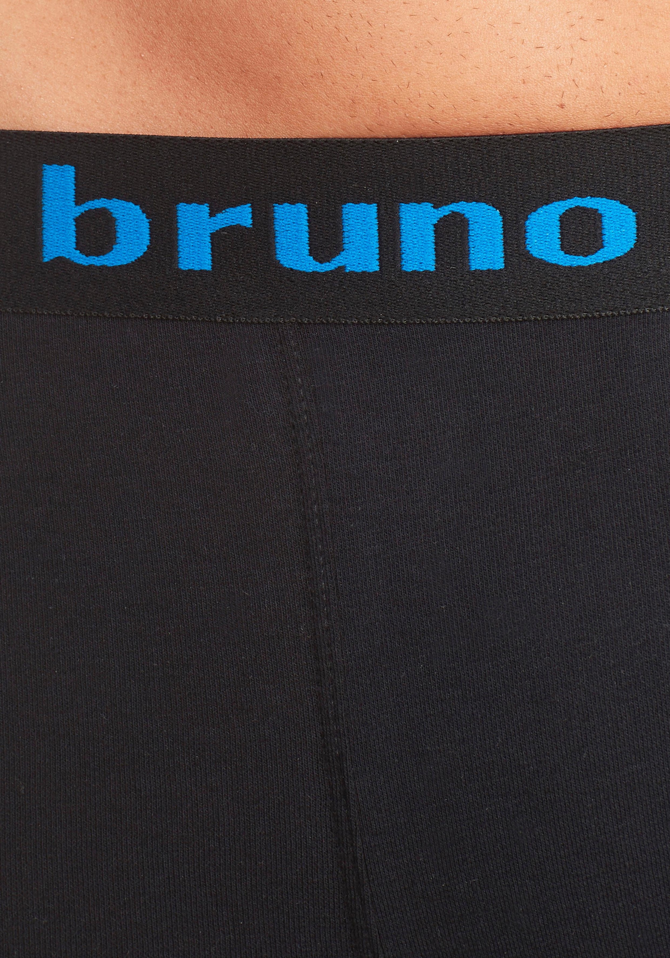 Bruno Banani Boxer »Boxershorts für Herren«, (Packung, 4 St.), mit farbigen Marken-Schriftzug am Bündchen