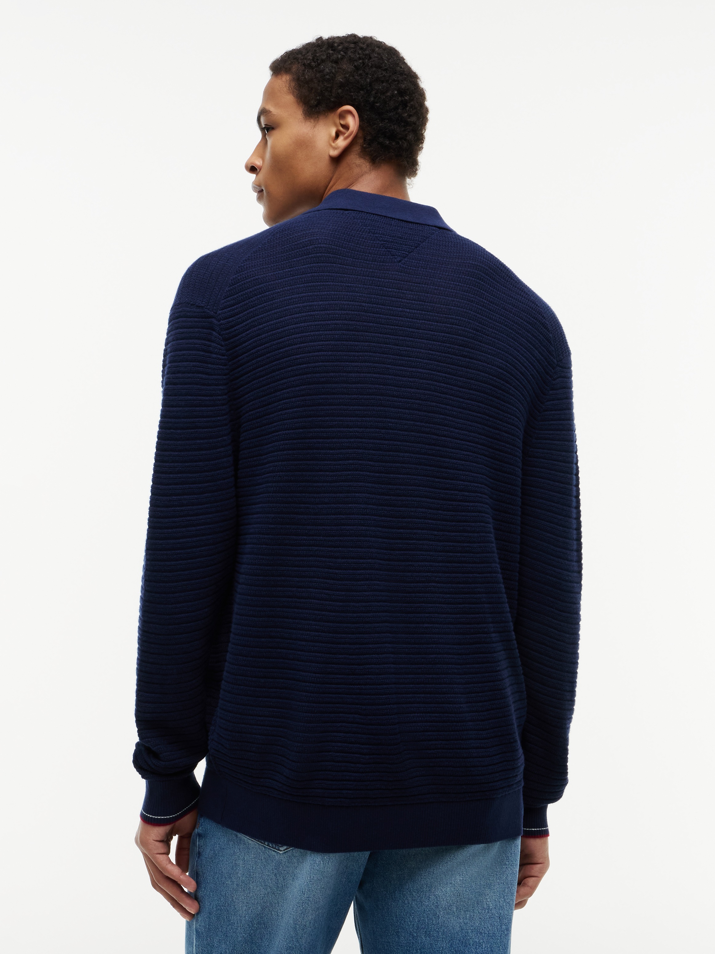 Tommy Hilfiger Polokragenpullover »DC KNITTED ZIP«