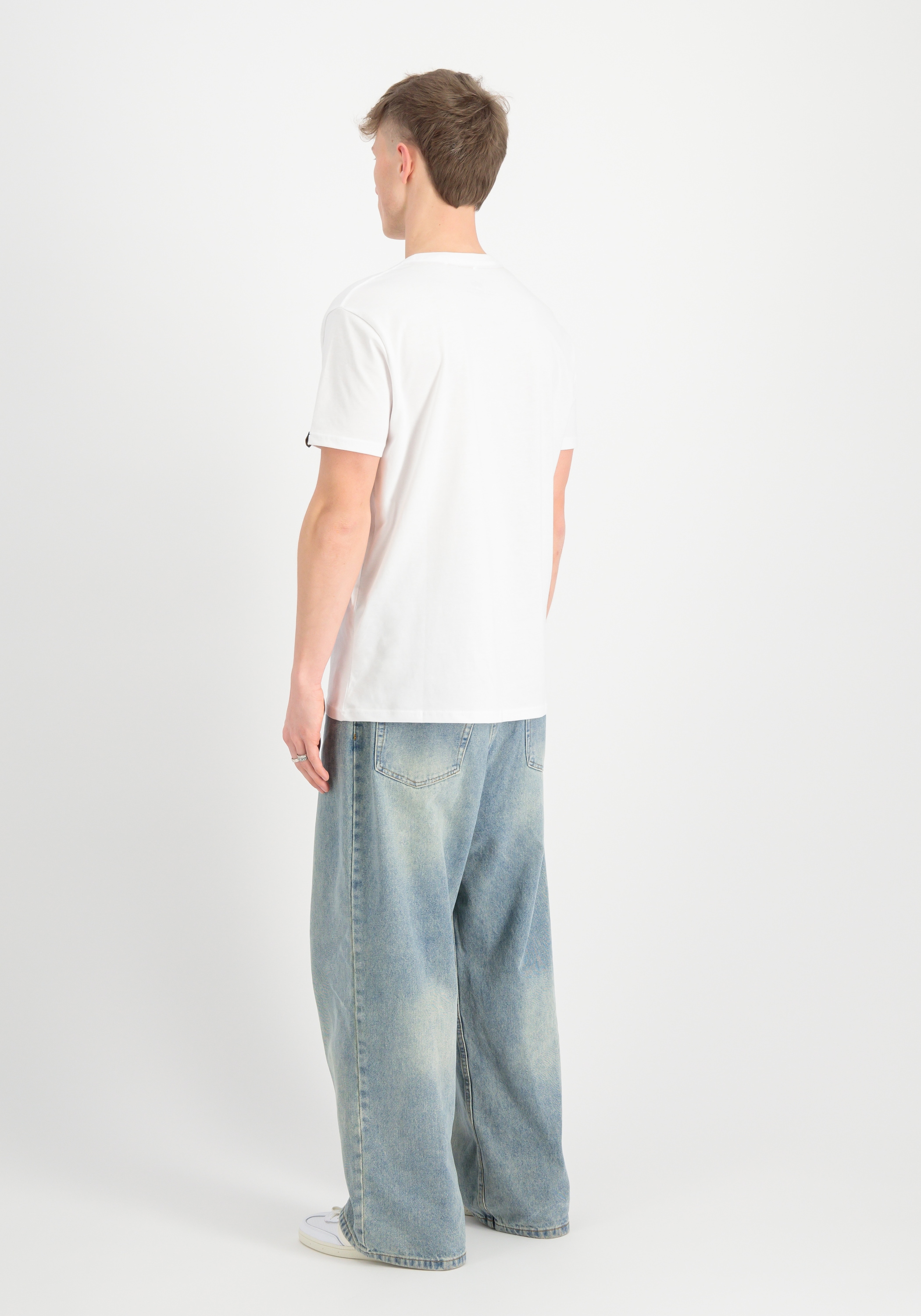 Alpha Industries T-Shirt »Alpha Industries Men - T-Shirts Alpha Label T Puff Print«