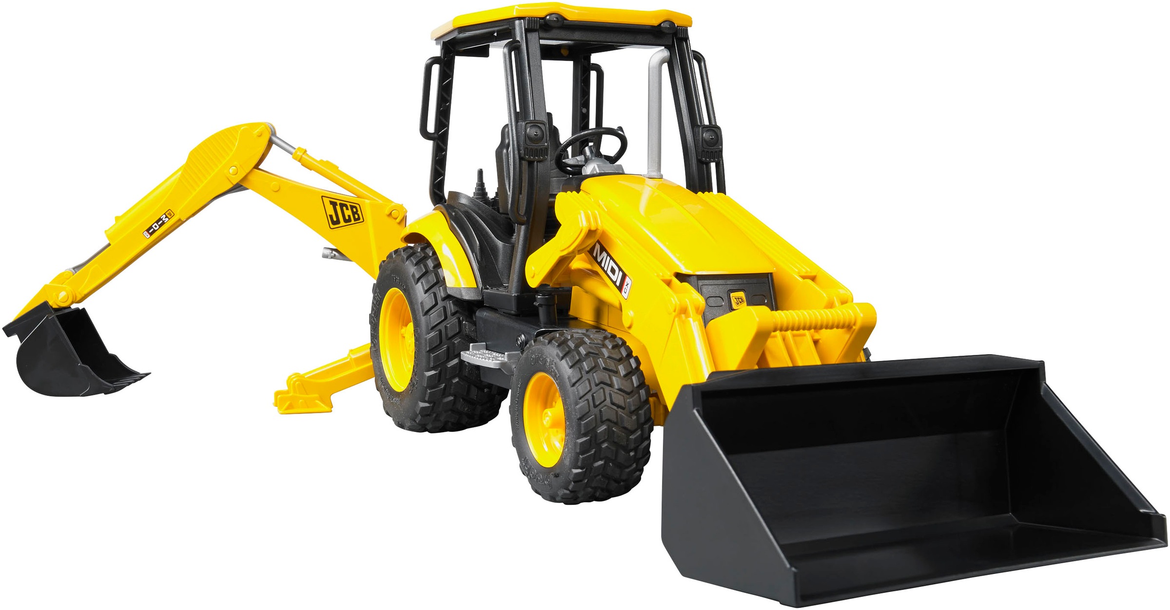 Bruder® Spielzeug-Bagger »JCB Midi CX Baggerlader (02427)«, Made in Europe