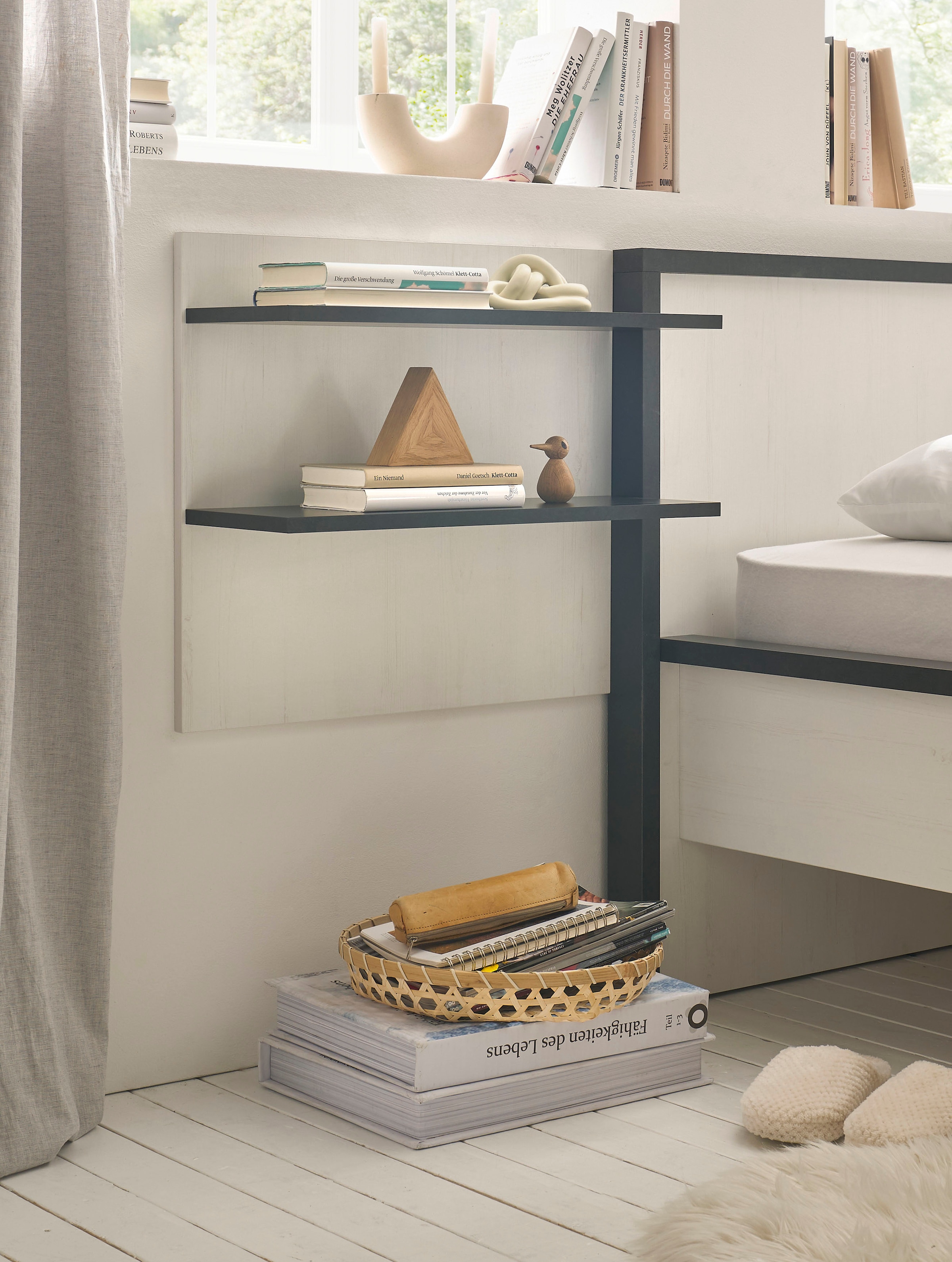 Home affaire Ablageregal »SHERWOOD«, in modernem Holz Dekor, Breite 60 cm