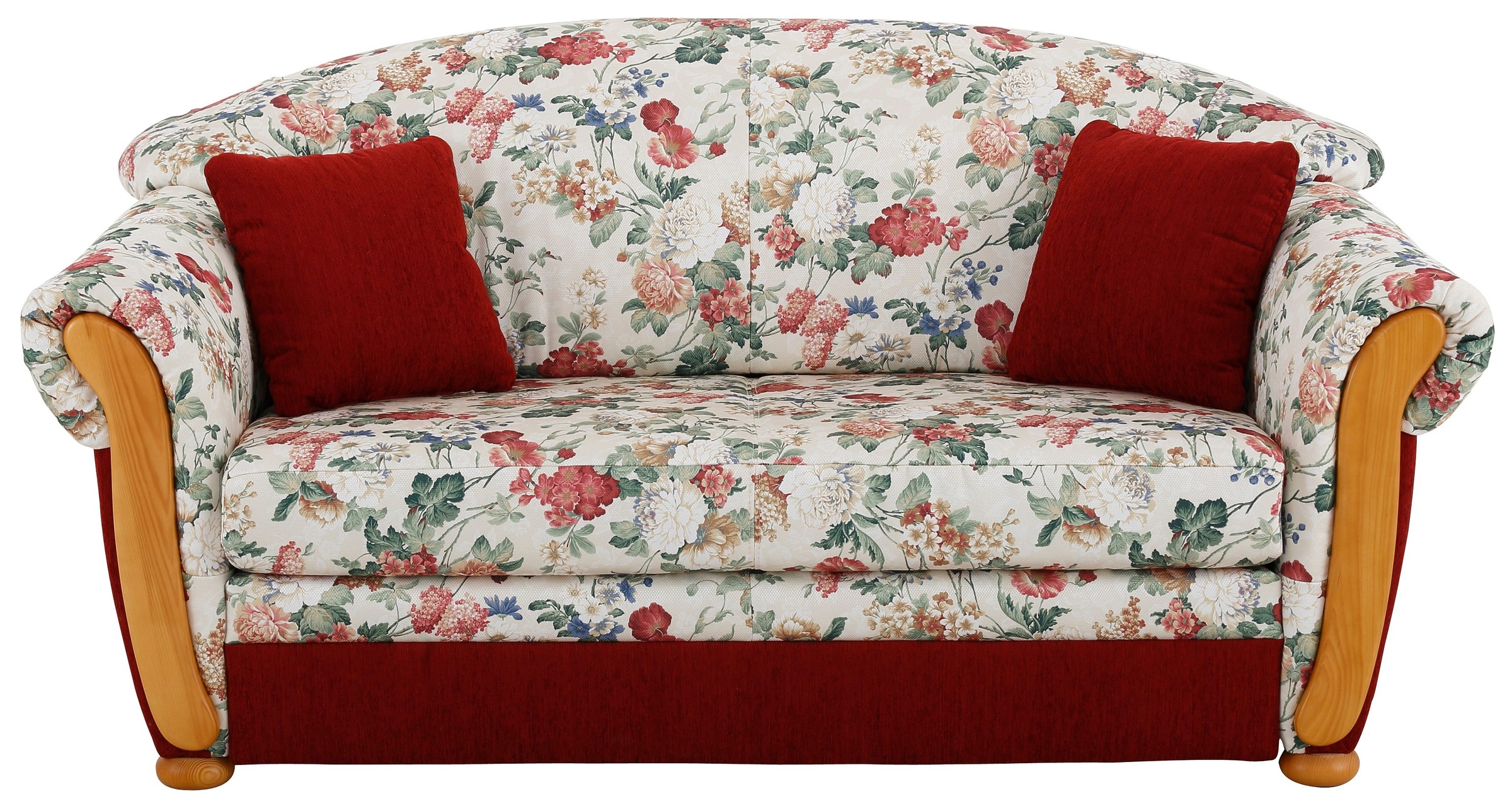 Home affaire 2-Sitzer »Milano, Schlafsofa im Landhaus-Stil, bequem, Liegefl günstig online kaufen