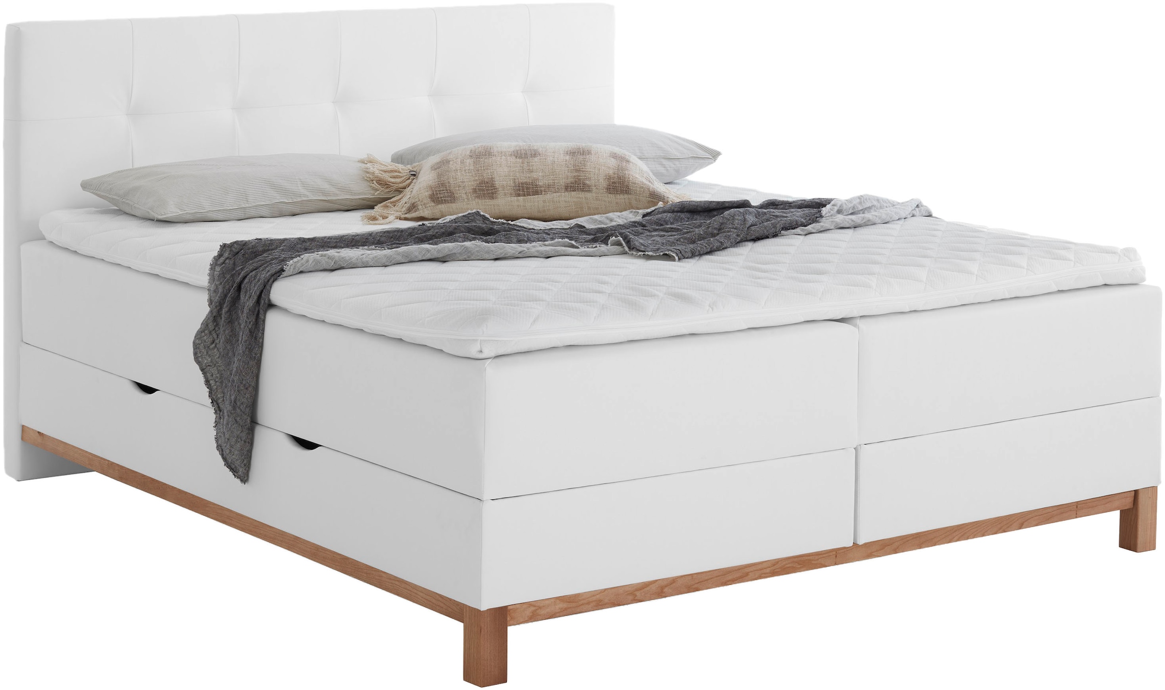 meise.möbel Boxspringbett "Catania", mit Bettkasten und Topper günstig online kaufen